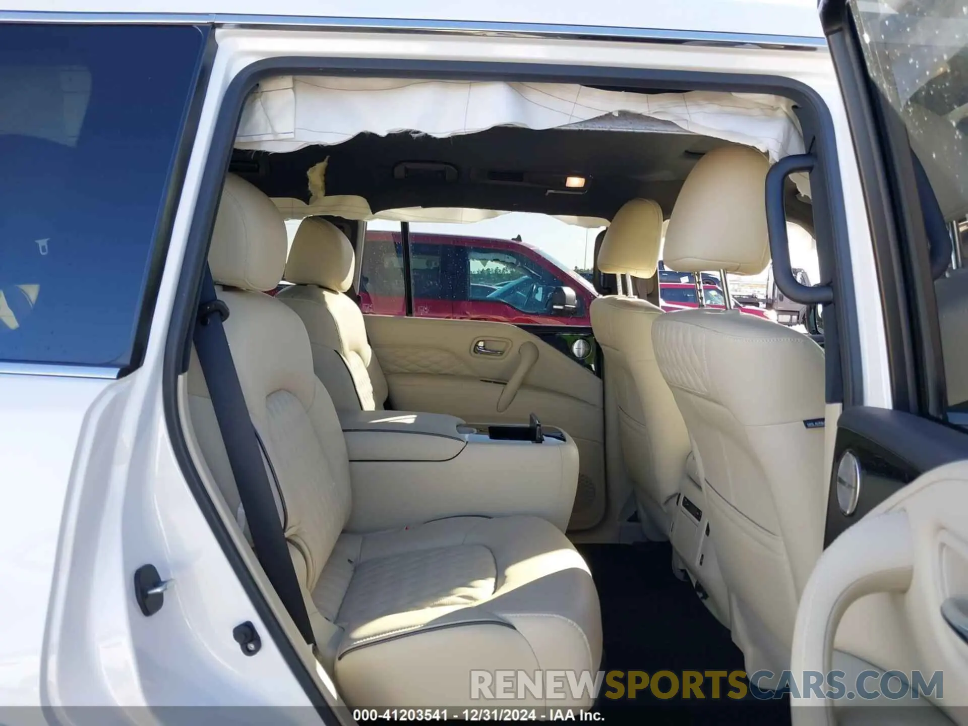 8 fotografías del automóvil dañado JN8AZ2BE6R9330821 INFINITI QX80 2024