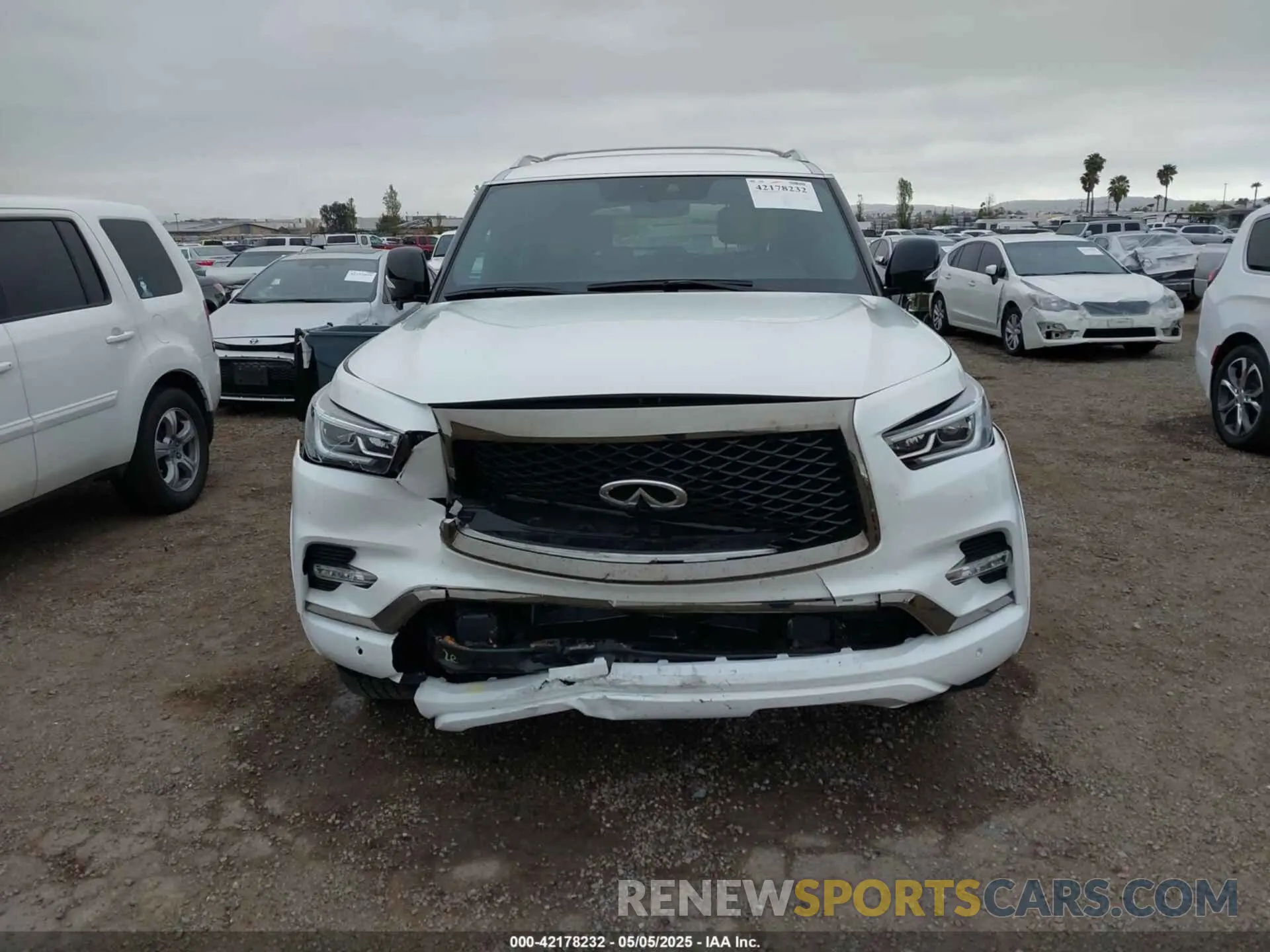 13 fotografías del automóvil dañado JN8AZ2BE9R9327413 INFINITI QX80 2024