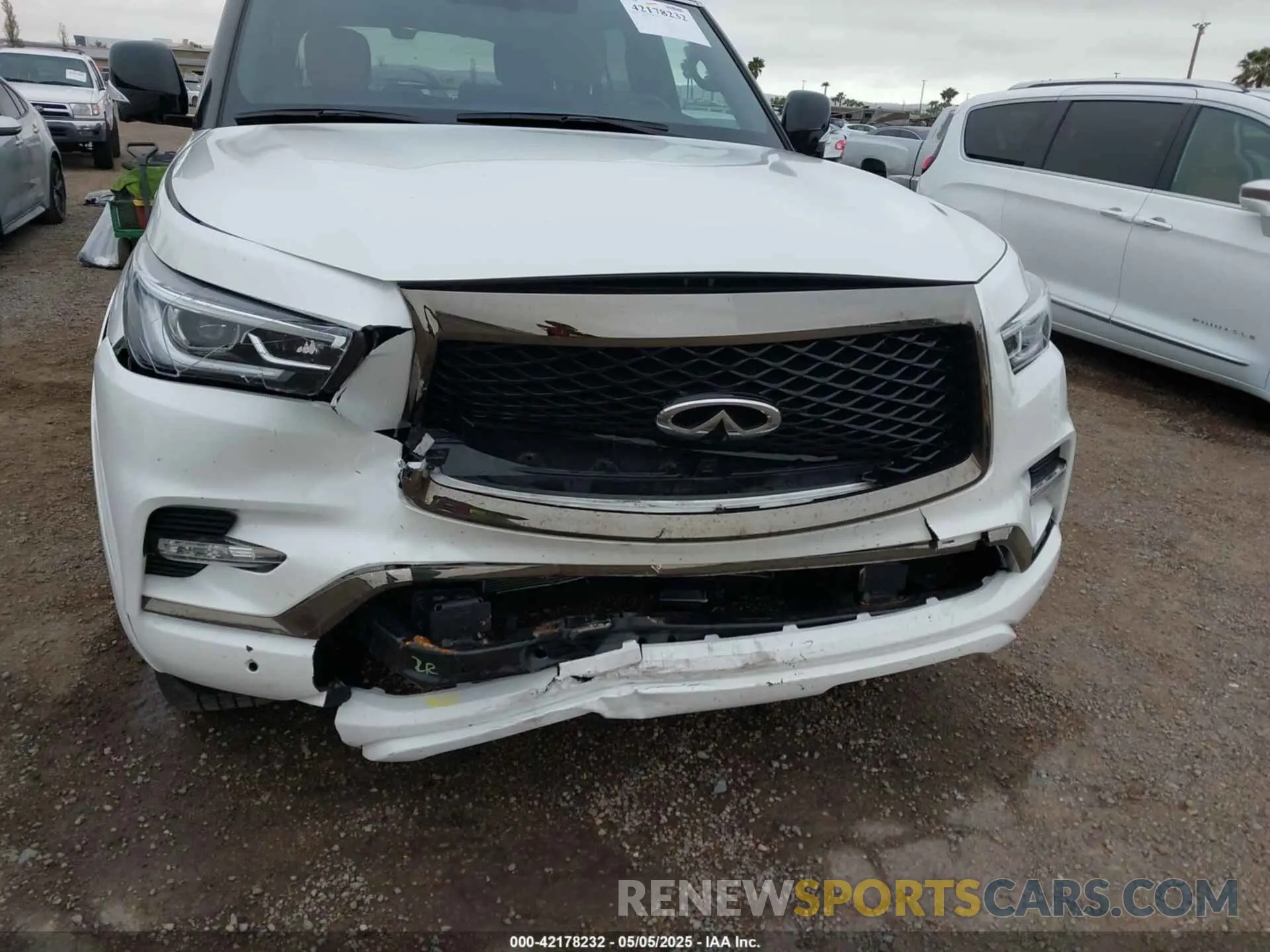 6 fotografías del automóvil dañado JN8AZ2BE9R9327413 INFINITI QX80 2024