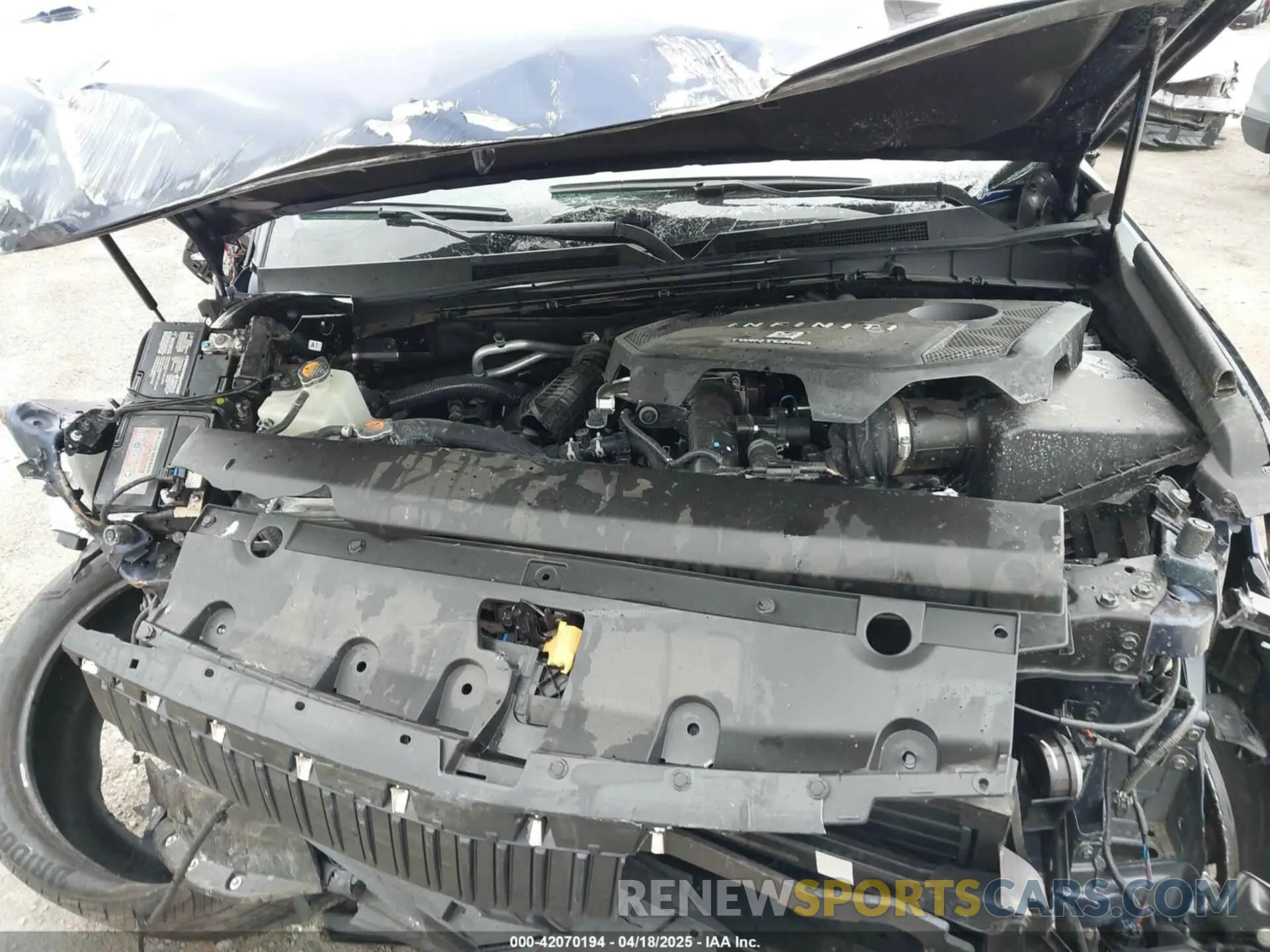 10 fotografías del automóvil dañado JN8AZ3BB1S9404731 INFINITI QX80 2025