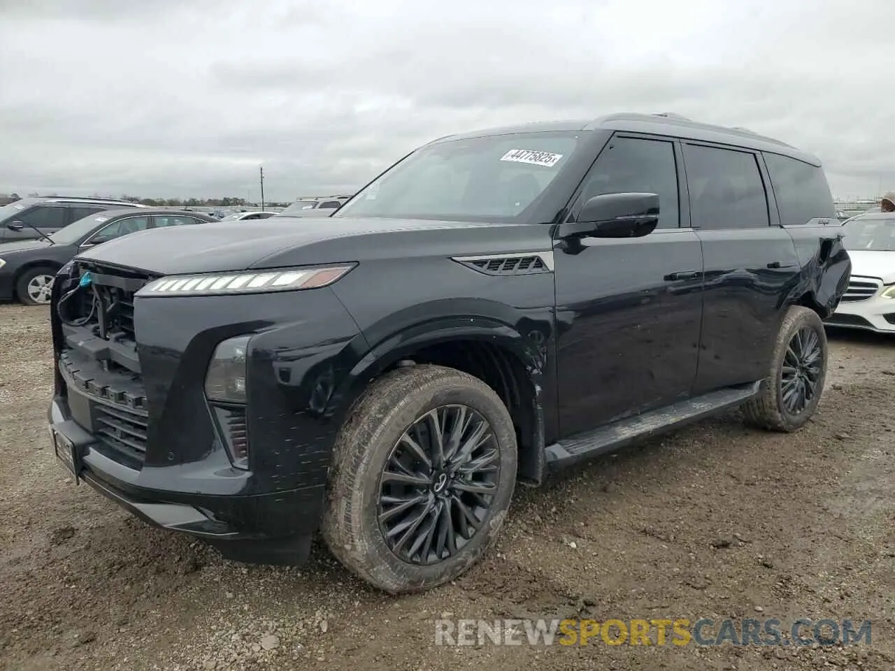 1 fotografías del automóvil dañado JN8AZ3CC3S9600385 INFINITI QX80 AUTOG 2025