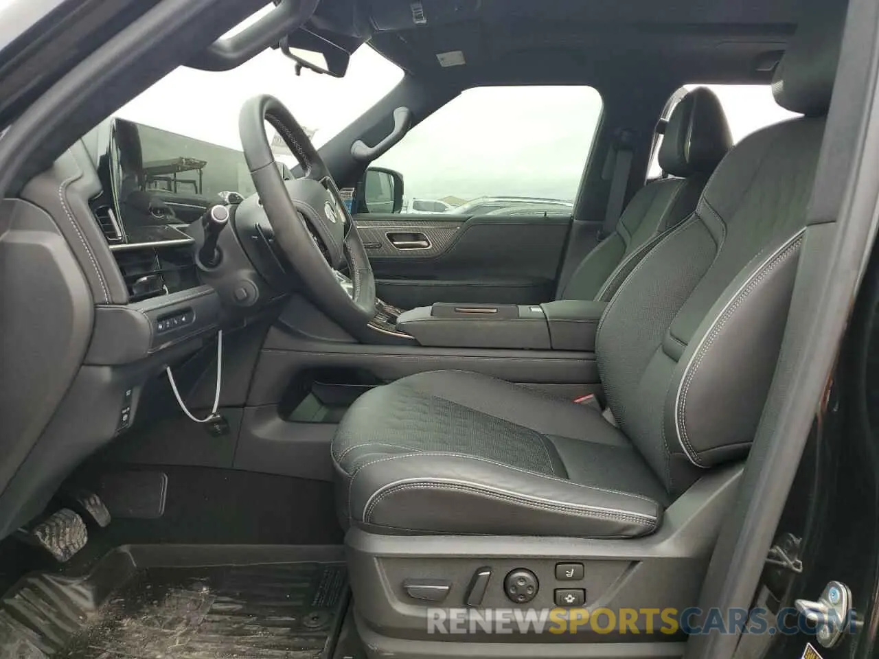 7 fotografías del automóvil dañado JN8AZ3CC3S9600385 INFINITI QX80 AUTOG 2025