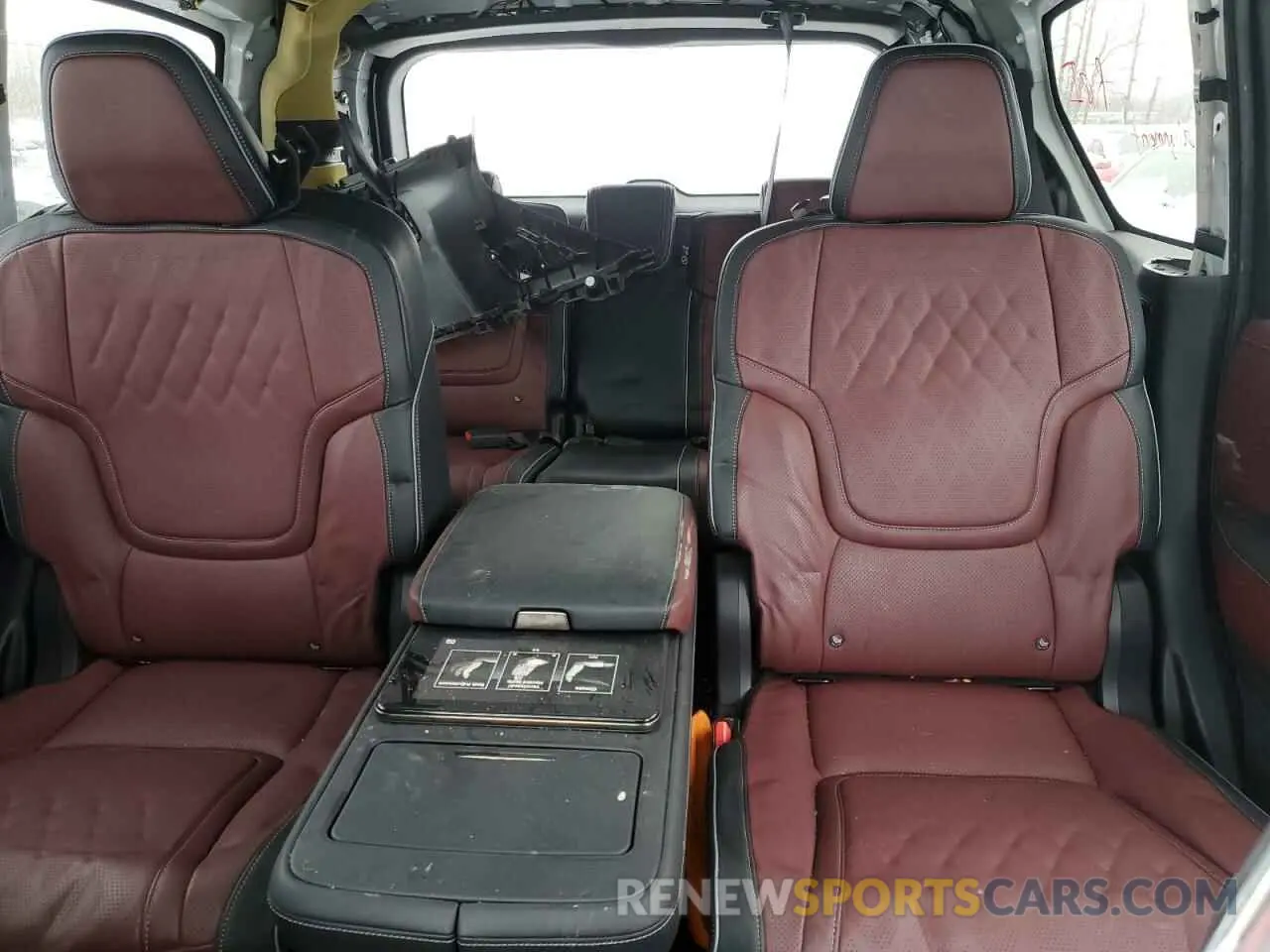 10 fotografías del automóvil dañado JN8AZ3CC4S9601061 INFINITI QX80 AUTOG 2025