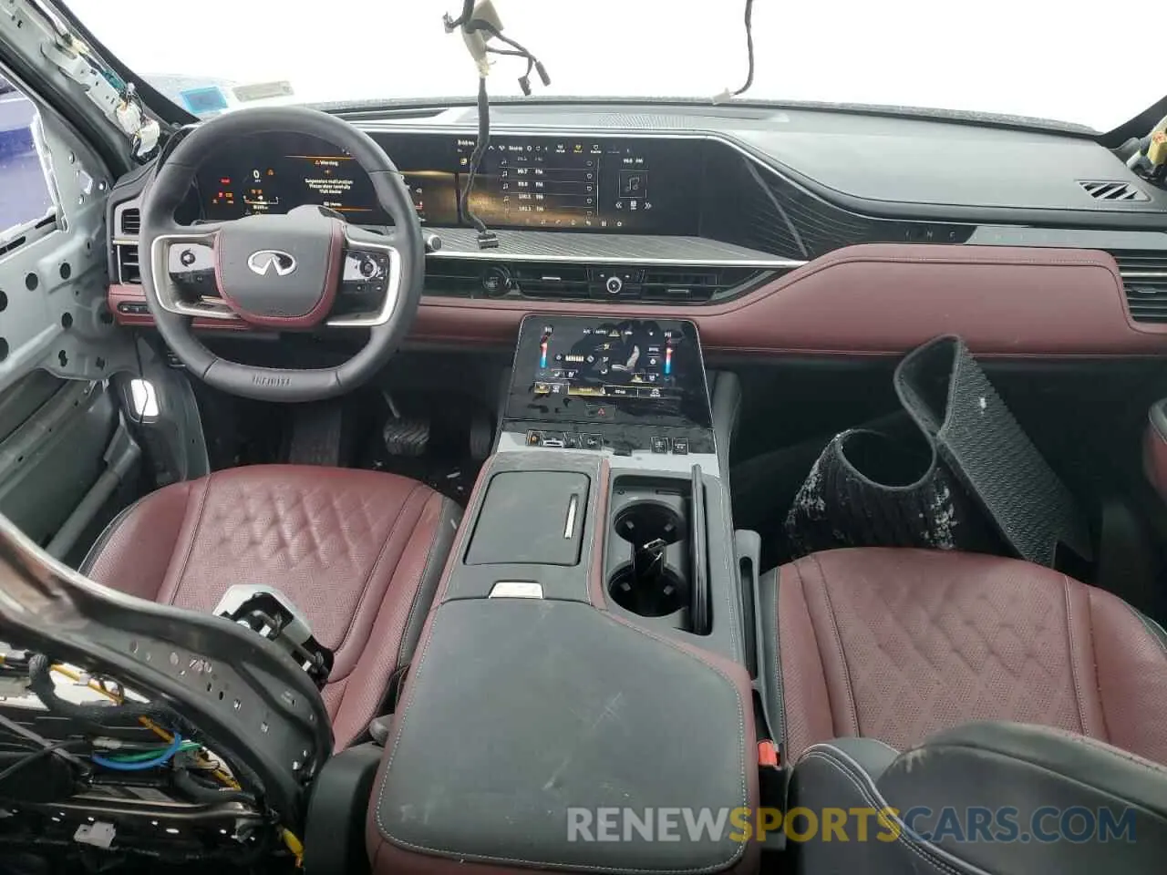 8 fotografías del automóvil dañado JN8AZ3CC4S9601061 INFINITI QX80 AUTOG 2025