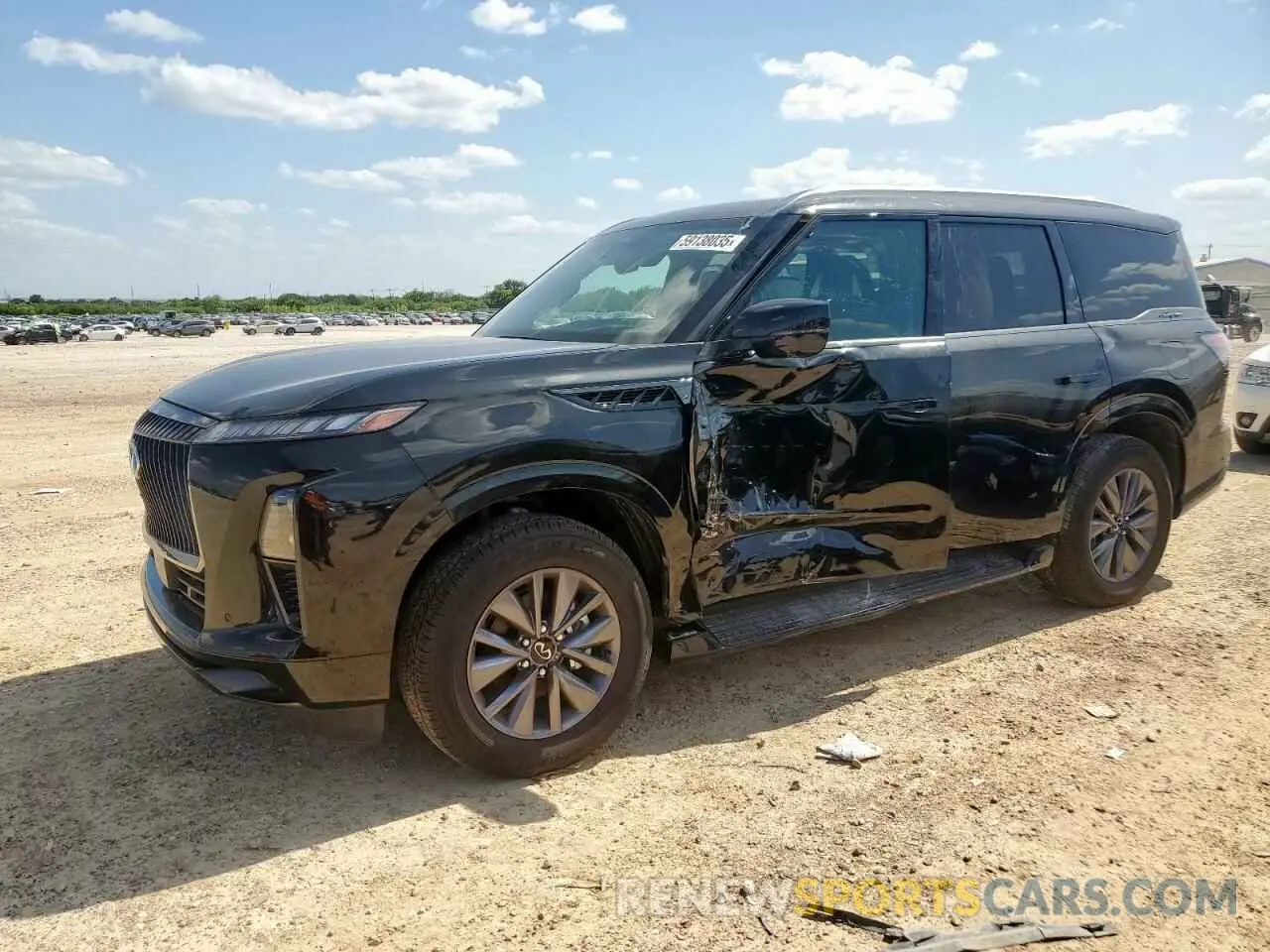 1 fotografías del automóvil dañado JN8AZ3CC7S9604391 INFINITI QX80 AUTOG 2025