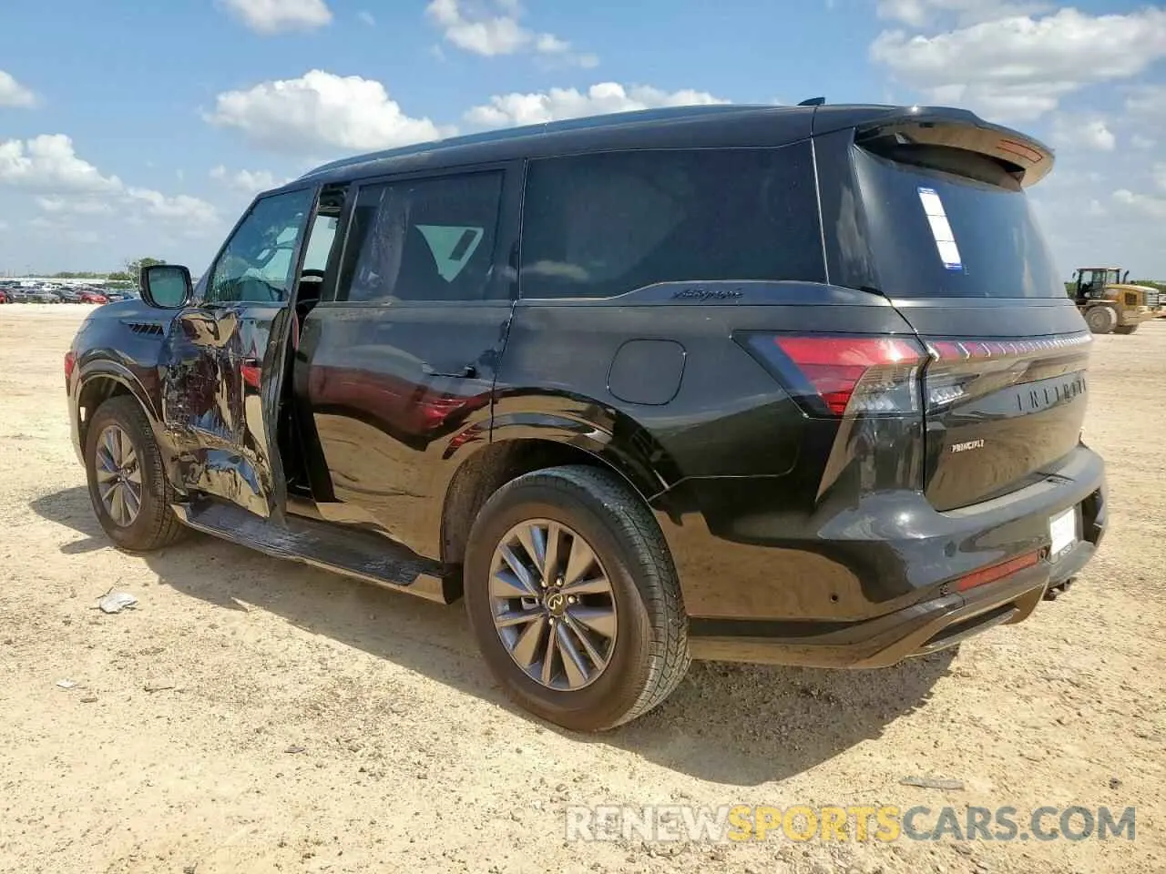 2 fotografías del automóvil dañado JN8AZ3CC7S9604391 INFINITI QX80 AUTOG 2025