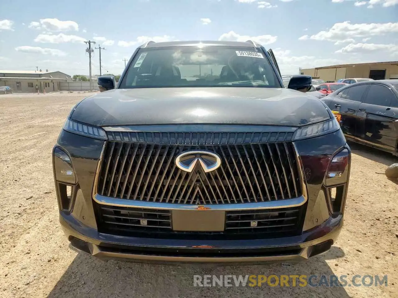 5 fotografías del automóvil dañado JN8AZ3CC7S9604391 INFINITI QX80 AUTOG 2025