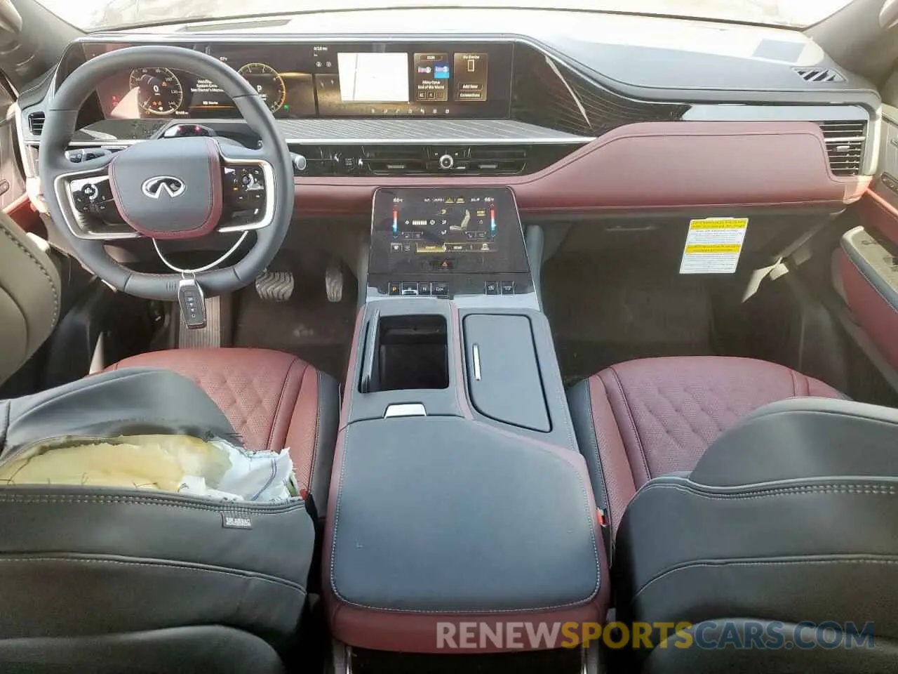 8 fotografías del automóvil dañado JN8AZ3CC7S9604391 INFINITI QX80 AUTOG 2025