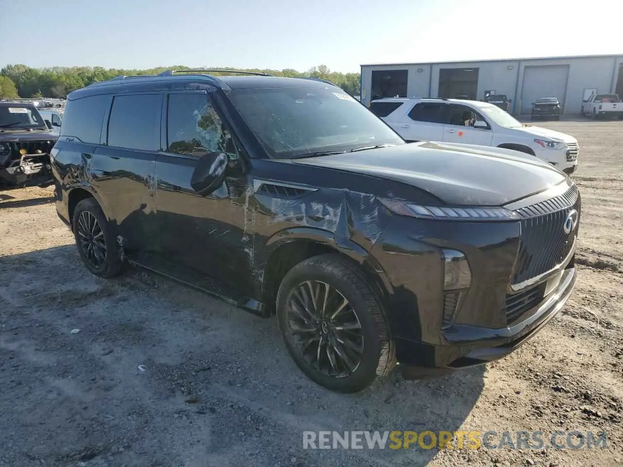4 fotografías del automóvil dañado JN8AZ3CC9S9602819 INFINITI QX80 AUTOG 2025