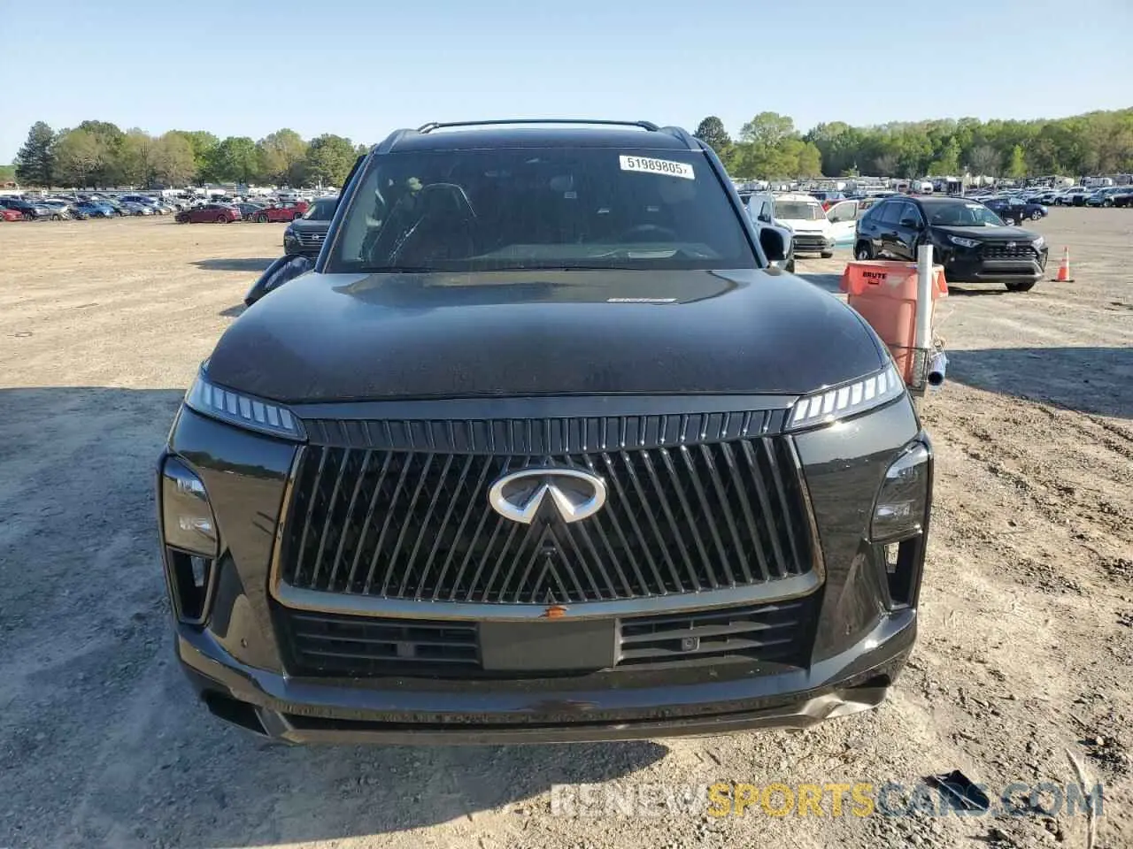 5 fotografías del automóvil dañado JN8AZ3CC9S9602819 INFINITI QX80 AUTOG 2025