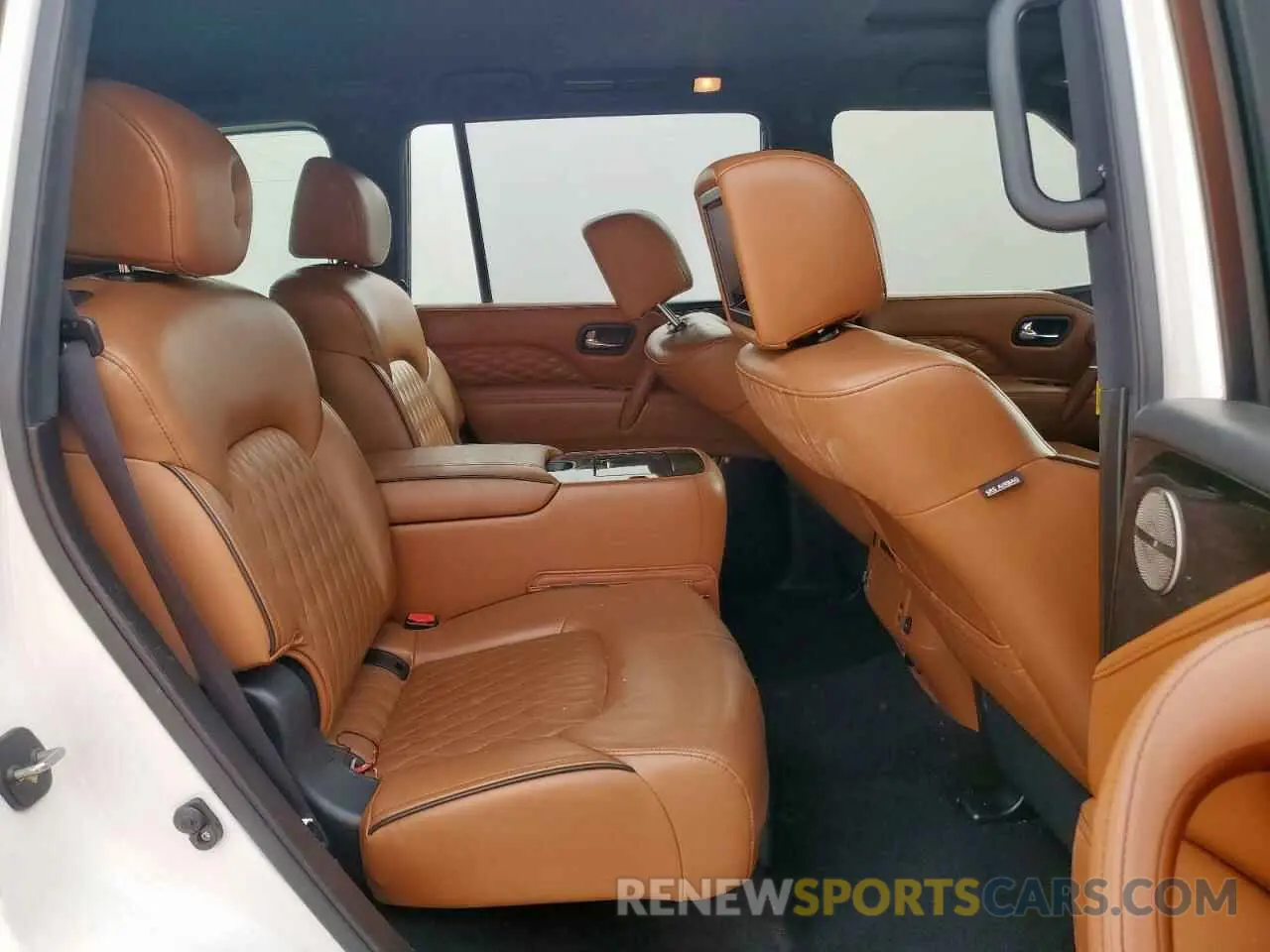11 fotografías del automóvil dañado JN8AZ2BE0M9267630 INFINITI QX80 SENSO 2021