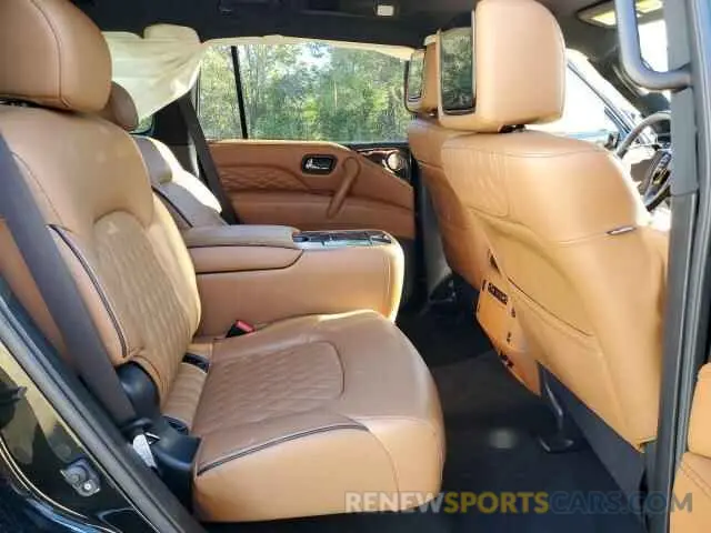 11 fotografías del automóvil dañado JN8AZ2BF9N9740712 INFINITI QX80 SENSO 2022