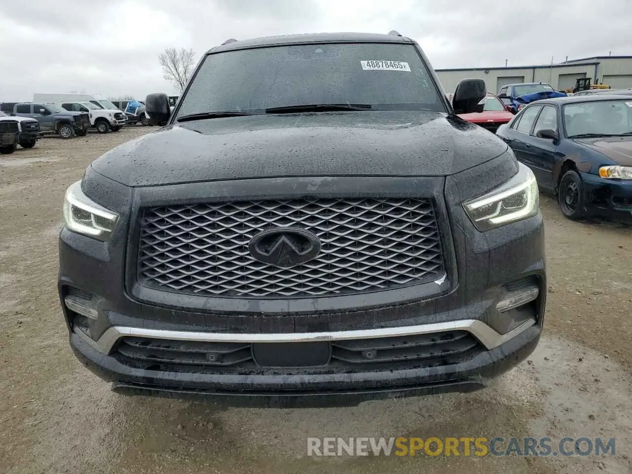5 fotografías del automóvil dañado JN8AZ2BE8P9301091 INFINITI QX80 SENSO 2023