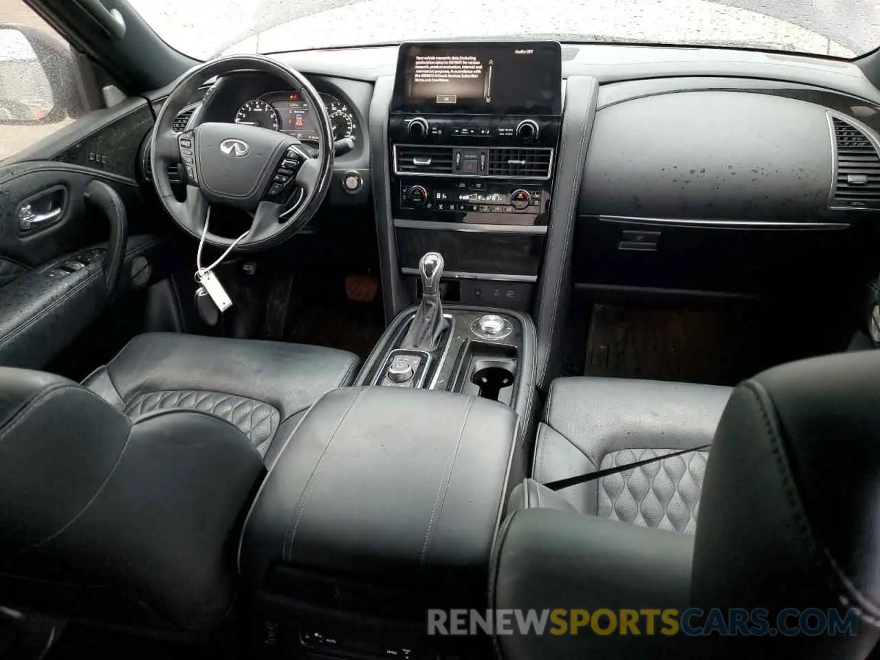 8 fotografías del automóvil dañado JN8AZ2BE8P9301091 INFINITI QX80 SENSO 2023