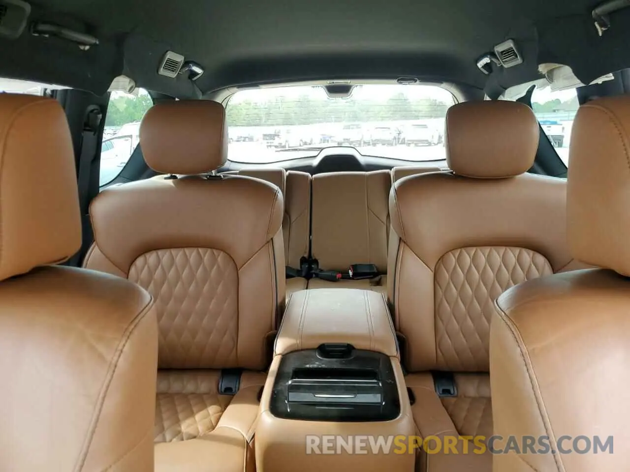 10 fotografías del automóvil dañado JN8AZ2BF0P9757188 INFINITI QX80 SENSO 2023