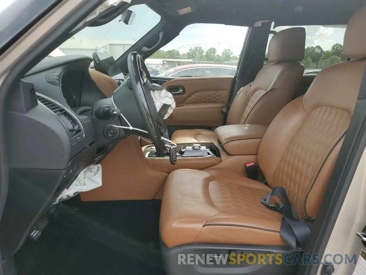 7 fotografías del automóvil dañado JN8AZ2BF0P9757188 INFINITI QX80 SENSO 2023