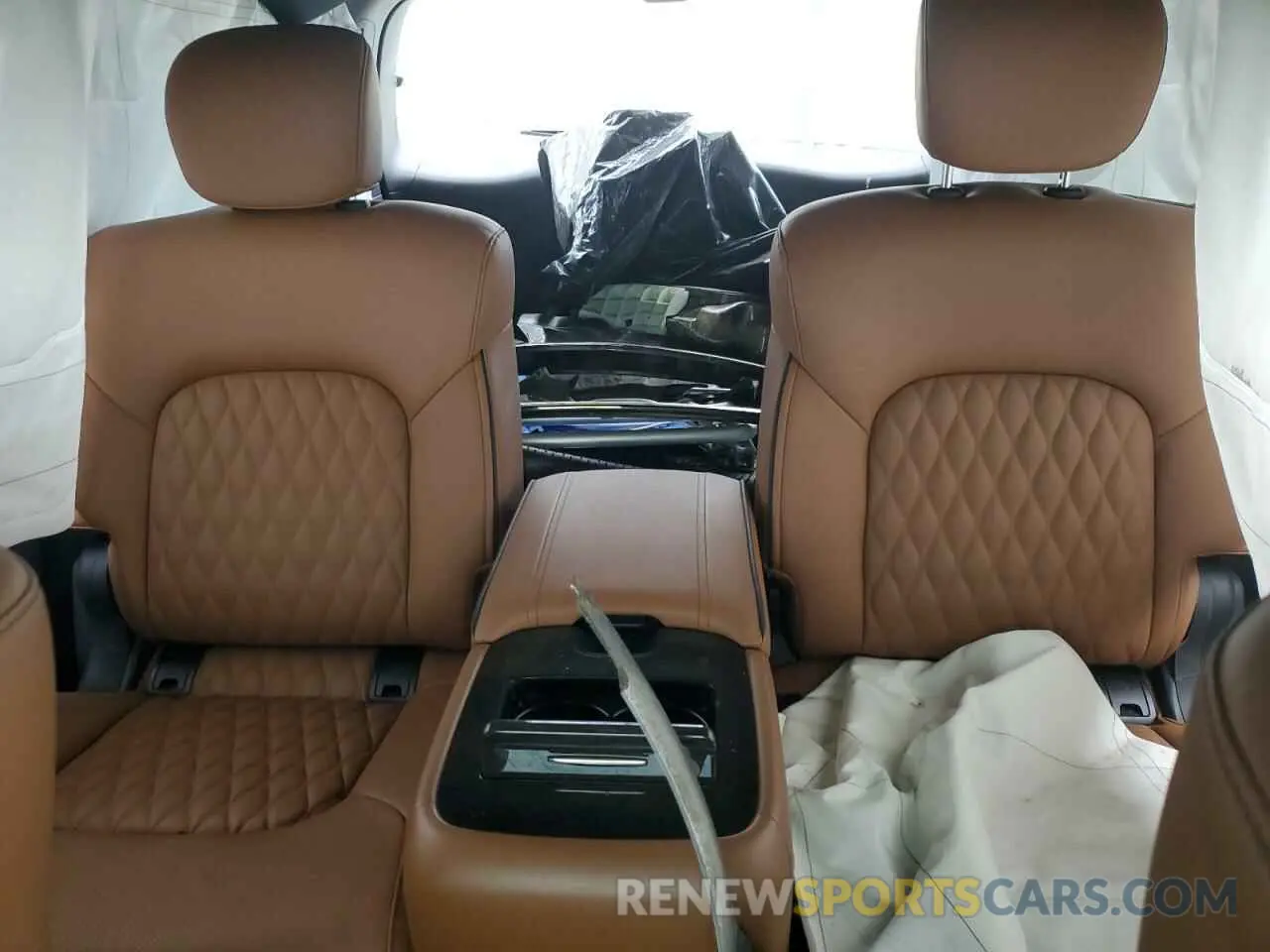 10 fotografías del automóvil dañado JN8AZ2BE6R9326123 INFINITI QX80 SENSO 2024