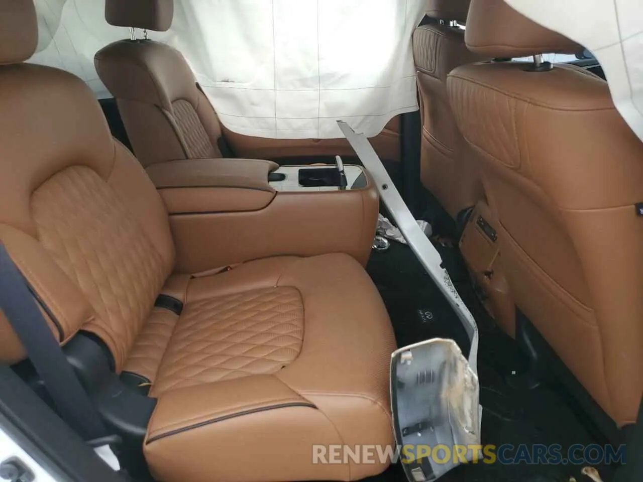 11 fotografías del automóvil dañado JN8AZ2BE6R9326123 INFINITI QX80 SENSO 2024
