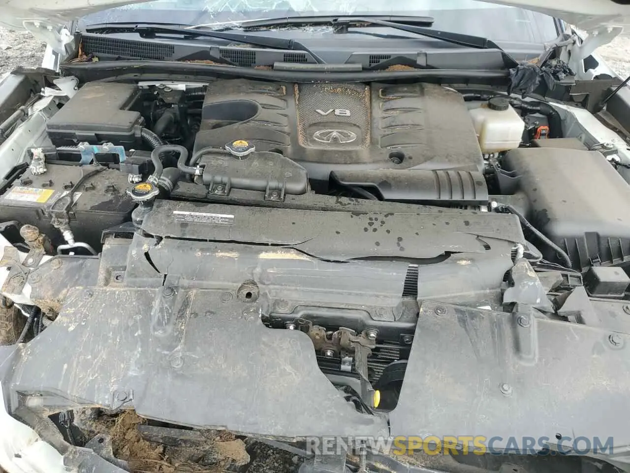 12 fotografías del automóvil dañado JN8AZ2BE6R9326123 INFINITI QX80 SENSO 2024