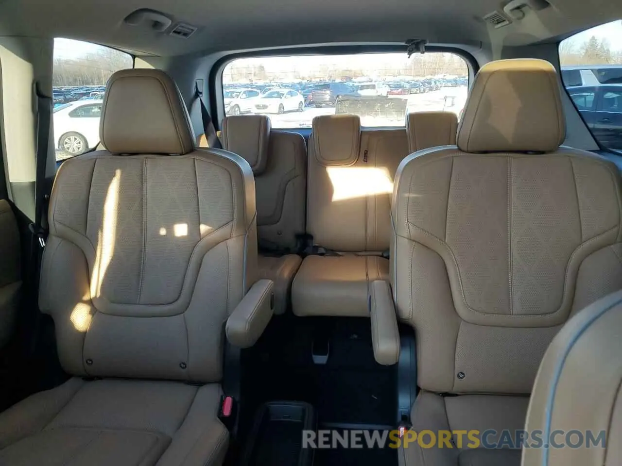 10 fotografías del automóvil dañado JN8AZ3DB9S9401816 INFINITI QX80 SENSO 2025