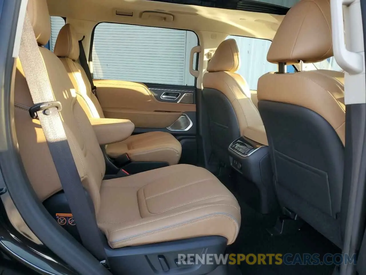 11 fotografías del automóvil dañado JN8AZ3DB9S9401816 INFINITI QX80 SENSO 2025