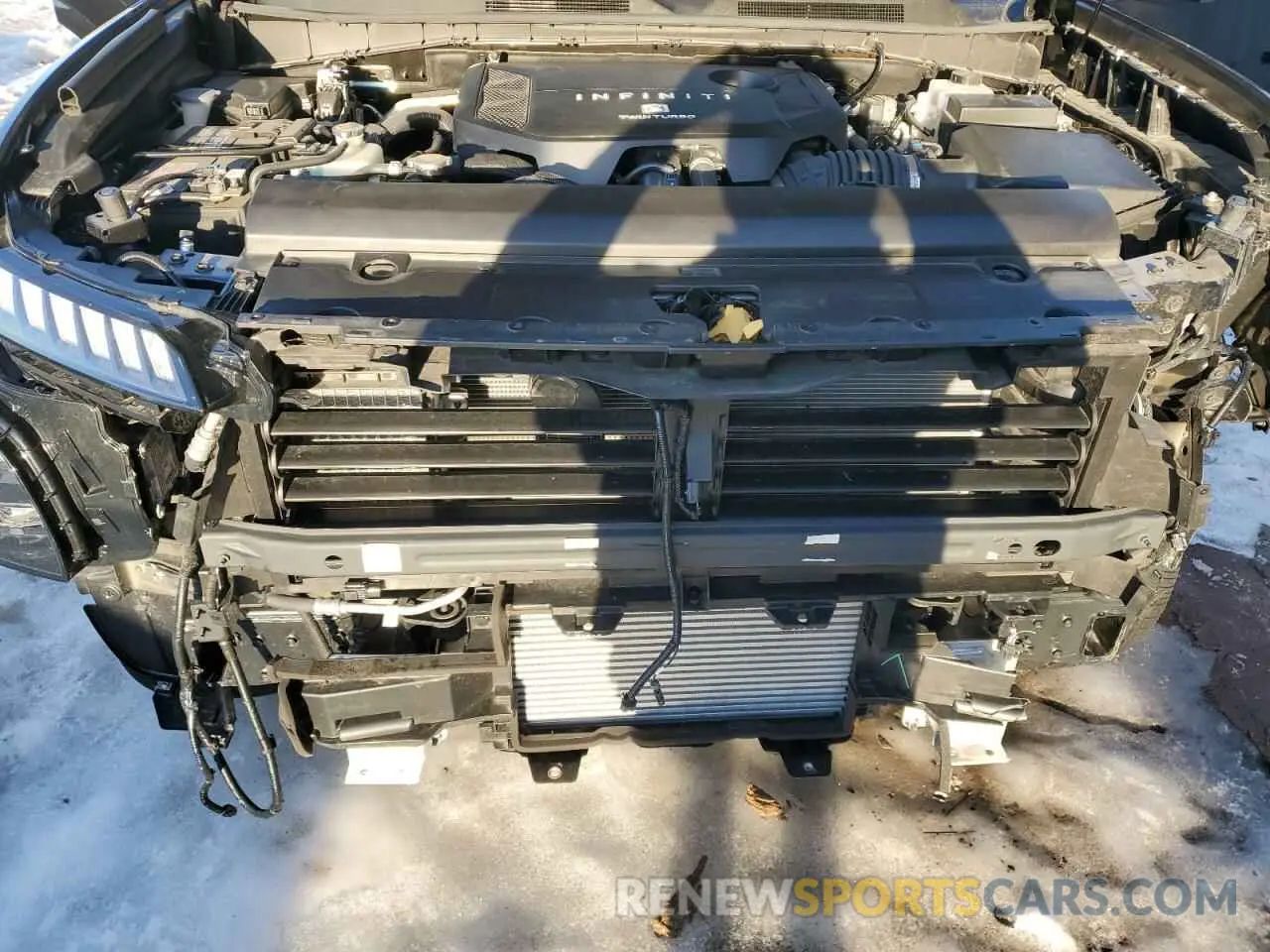12 fotografías del automóvil dañado JN8AZ3DB9S9401816 INFINITI QX80 SENSO 2025