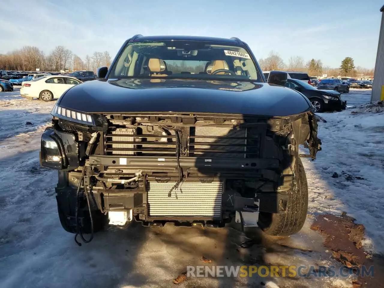 5 fotografías del automóvil dañado JN8AZ3DB9S9401816 INFINITI QX80 SENSO 2025