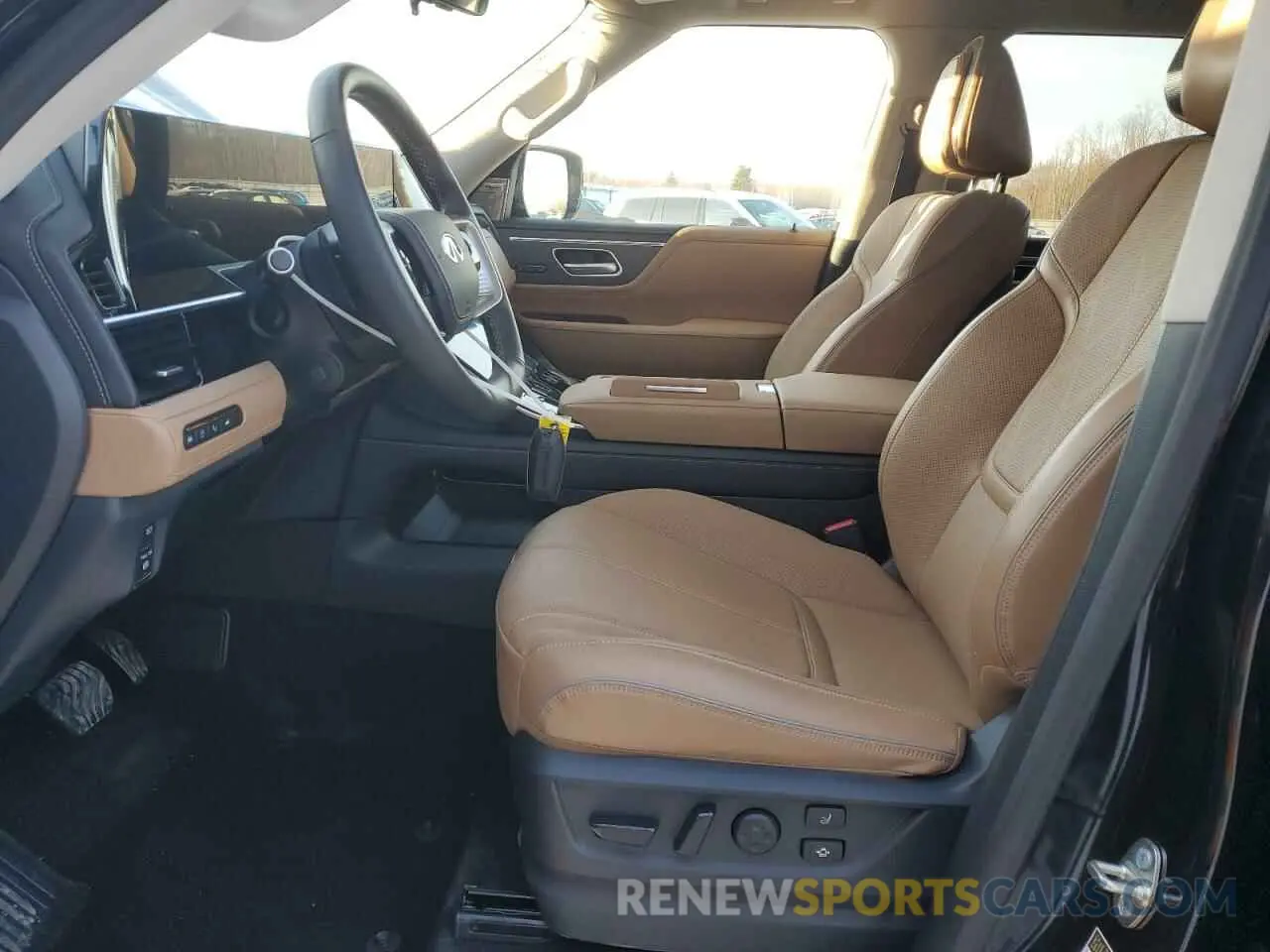 7 fotografías del automóvil dañado JN8AZ3DB9S9401816 INFINITI QX80 SENSO 2025