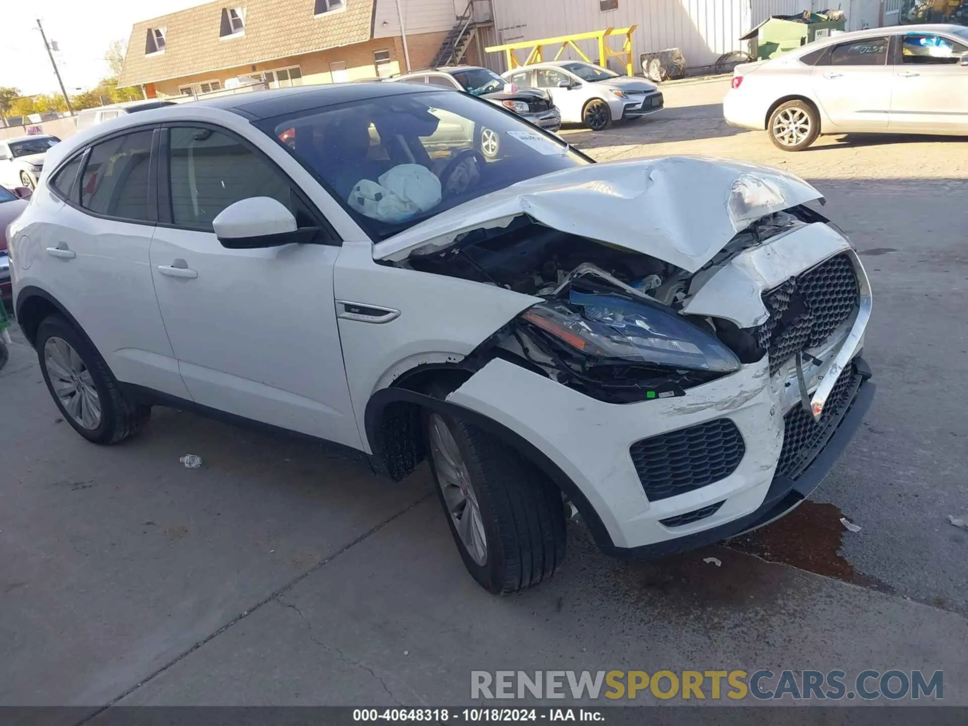 1 fotografías del automóvil dañado SADFP2FX5K1Z34100 JAGUAR E-PACE 2019