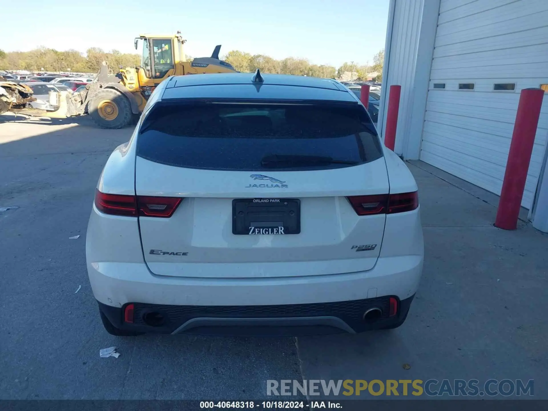 16 fotografías del automóvil dañado SADFP2FX5K1Z34100 JAGUAR E-PACE 2019