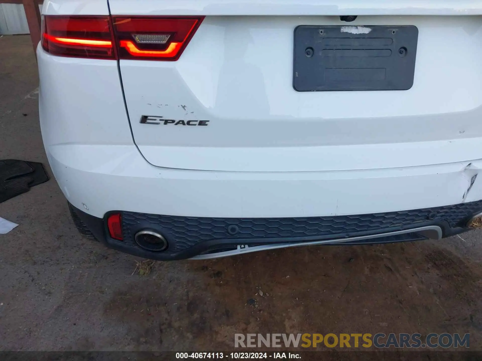 13 fotografías del automóvil dañado SADFP2FX8K1Z46709 JAGUAR E-PACE 2019