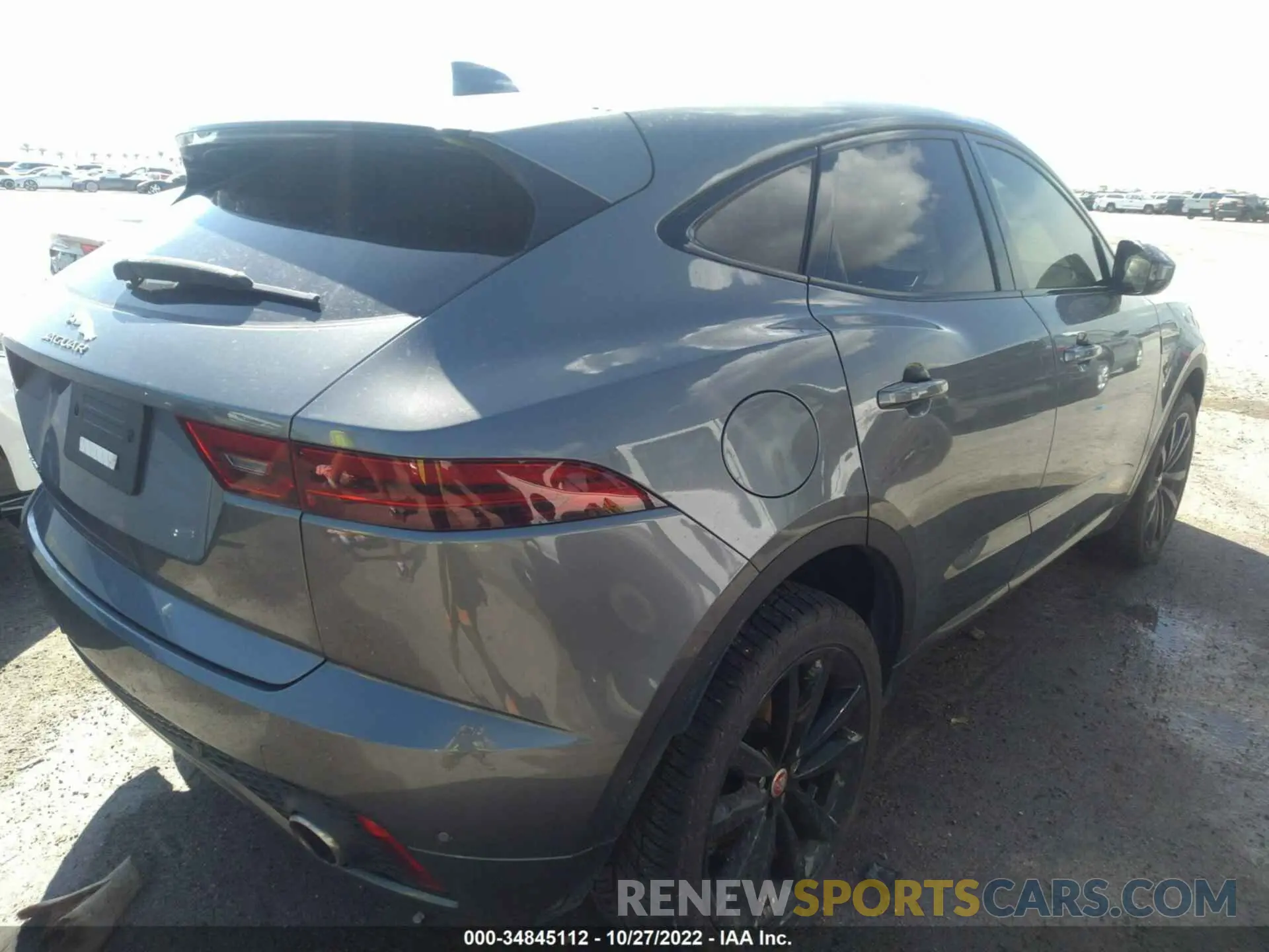 4 fotografías del automóvil dañado SADFT2GX5K1Z64000 JAGUAR E-PACE 2019