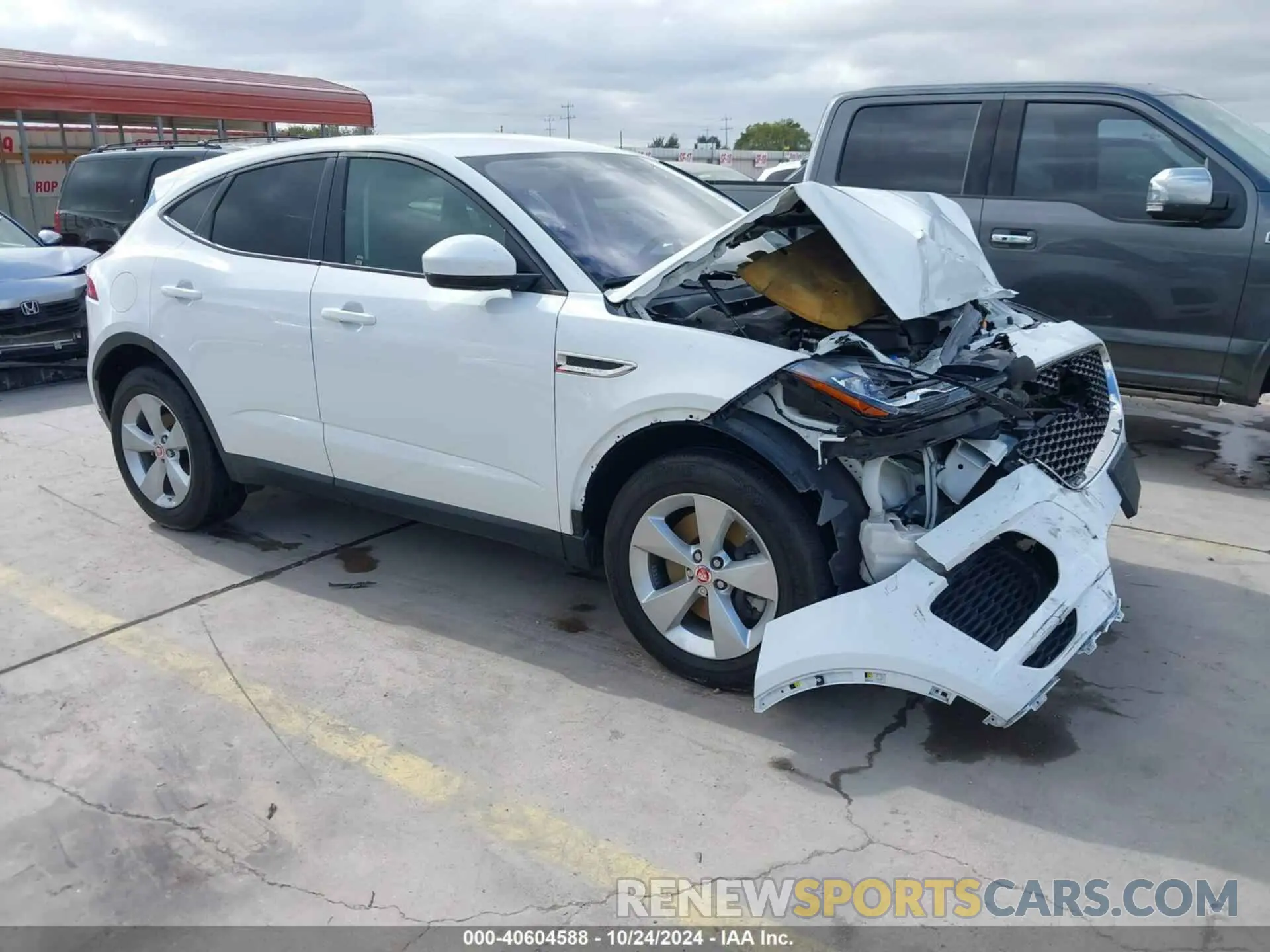 1 fotografías del automóvil dañado SADFK2FX3L1Z78628 JAGUAR E-PACE 2020
