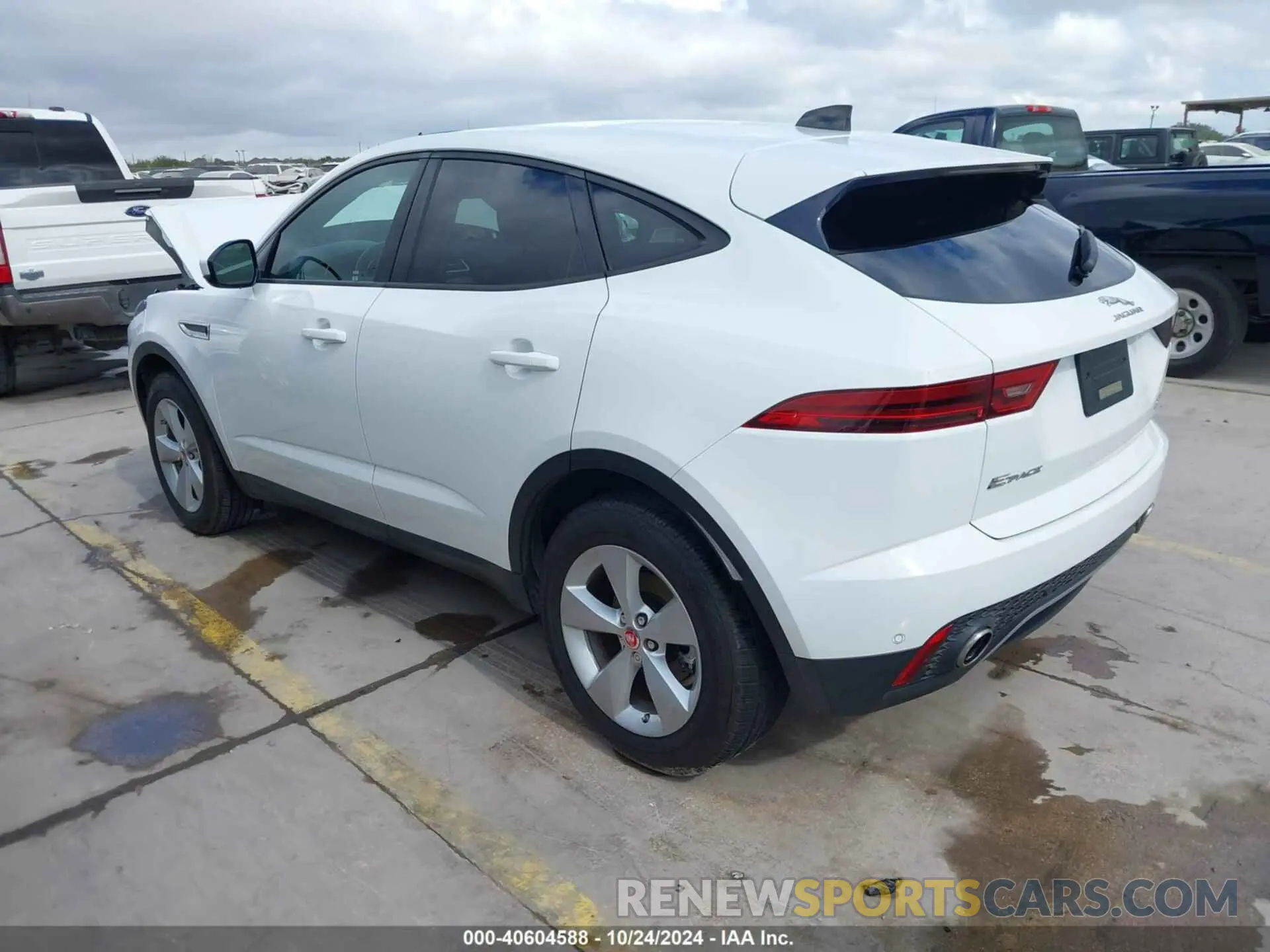 3 fotografías del automóvil dañado SADFK2FX3L1Z78628 JAGUAR E-PACE 2020