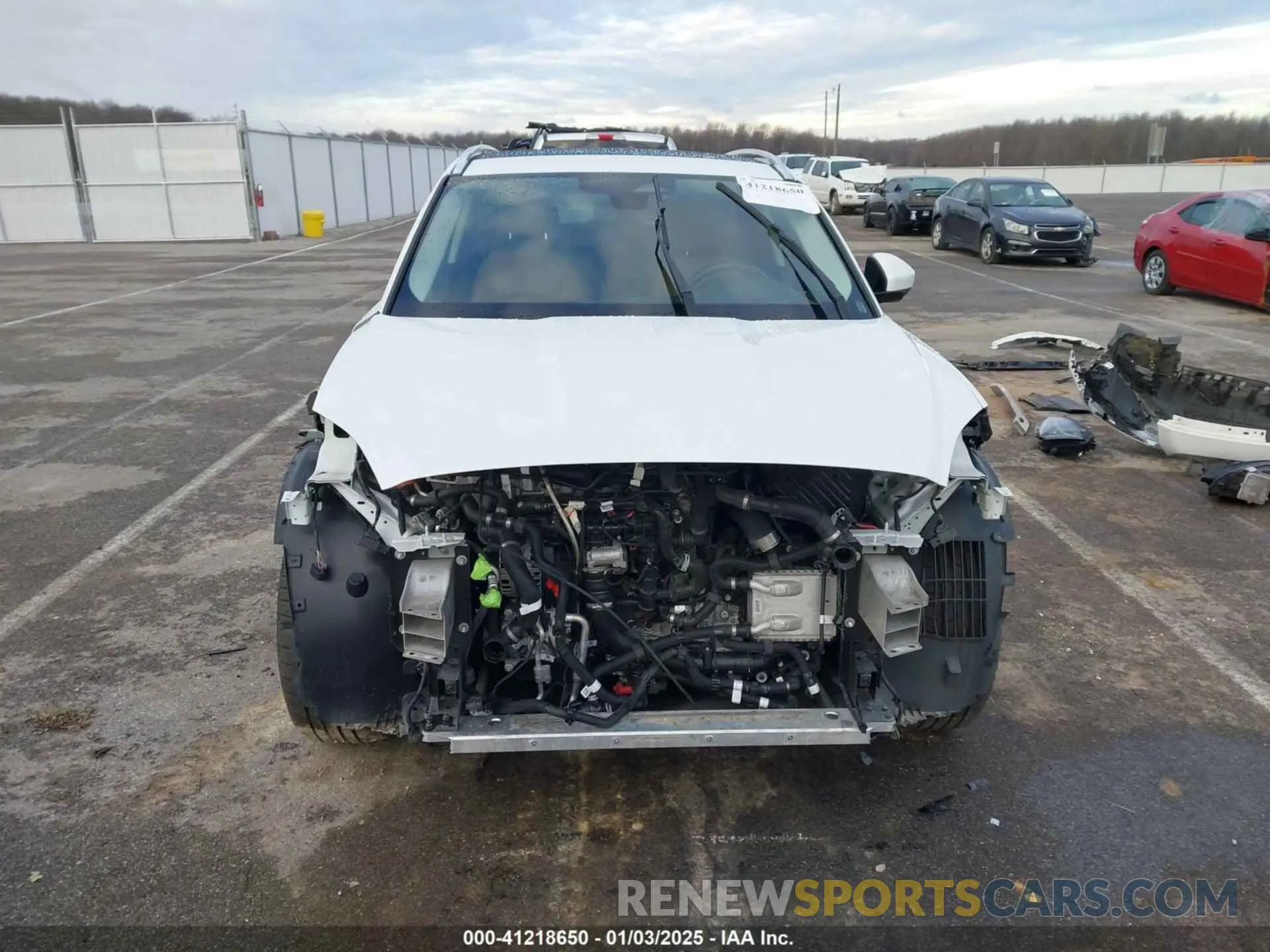 13 fotografías del automóvil dañado SADFP2FX3N1031142 JAGUAR E-PACE 2022