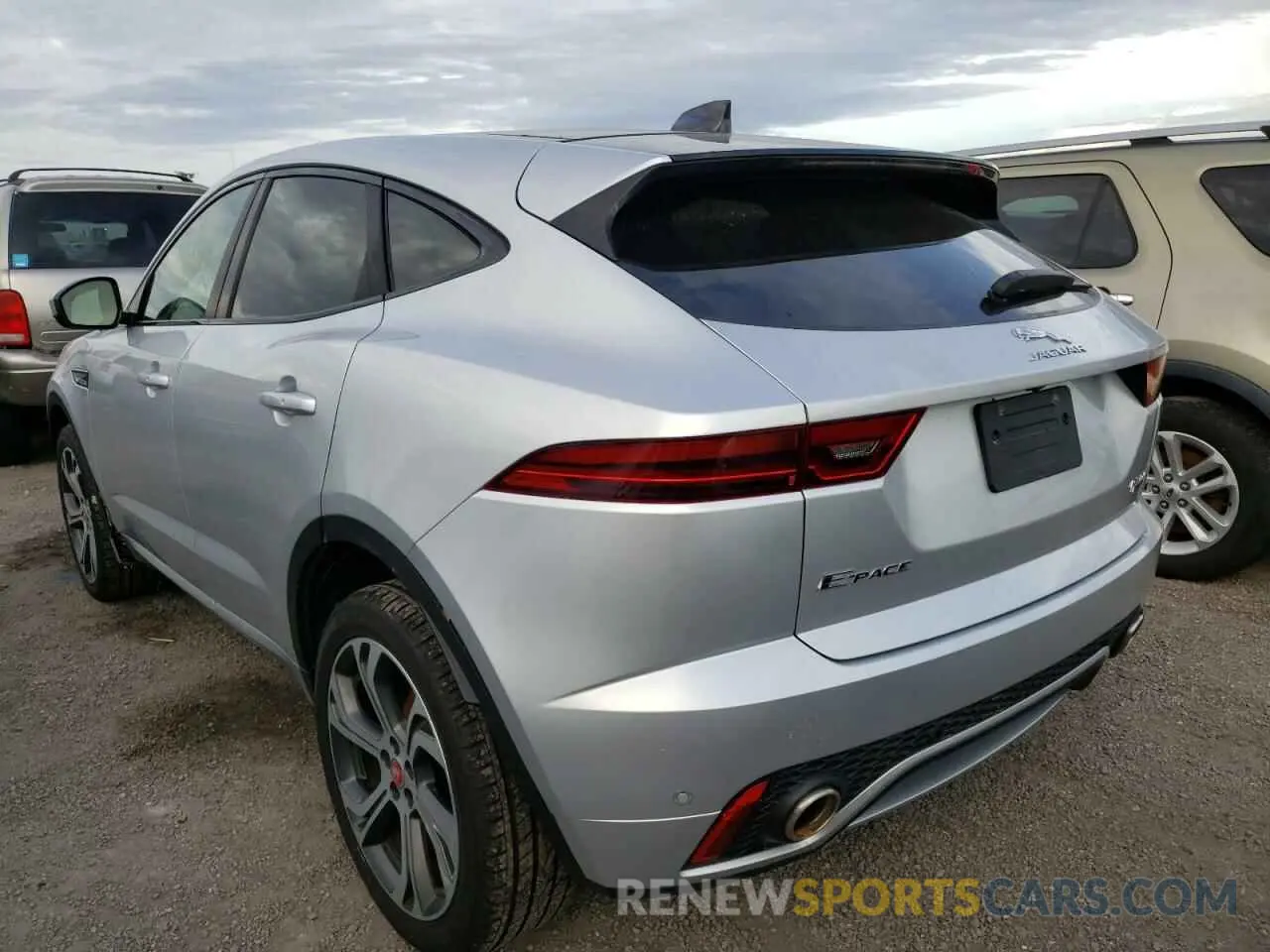 3 fotografías del automóvil dañado SADFL2GX1K1Z37151 JAGUAR ETYPE 2019