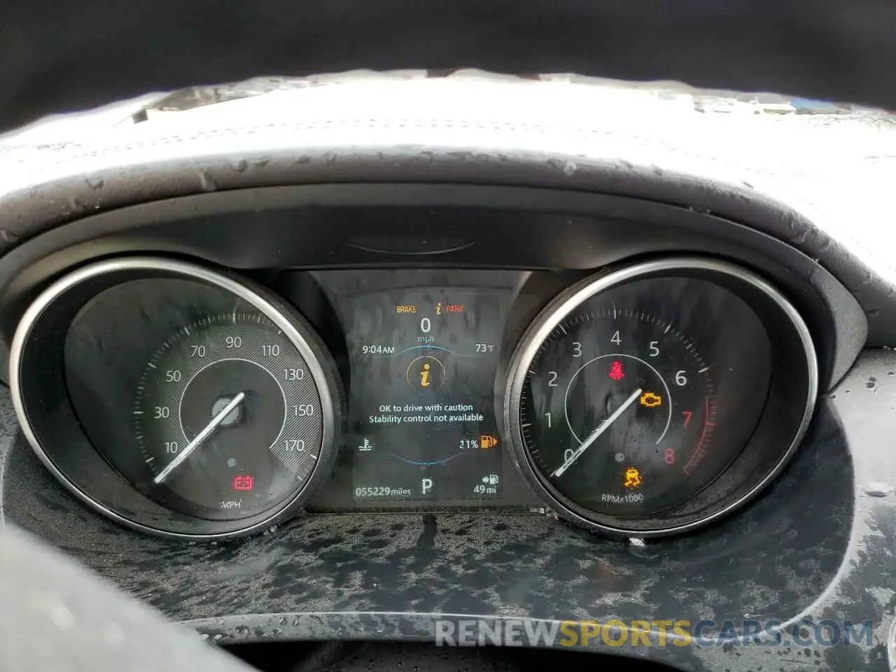 9 fotografías del automóvil dañado SADFK2FX2L1Z76109 JAGUAR ETYPE 2020