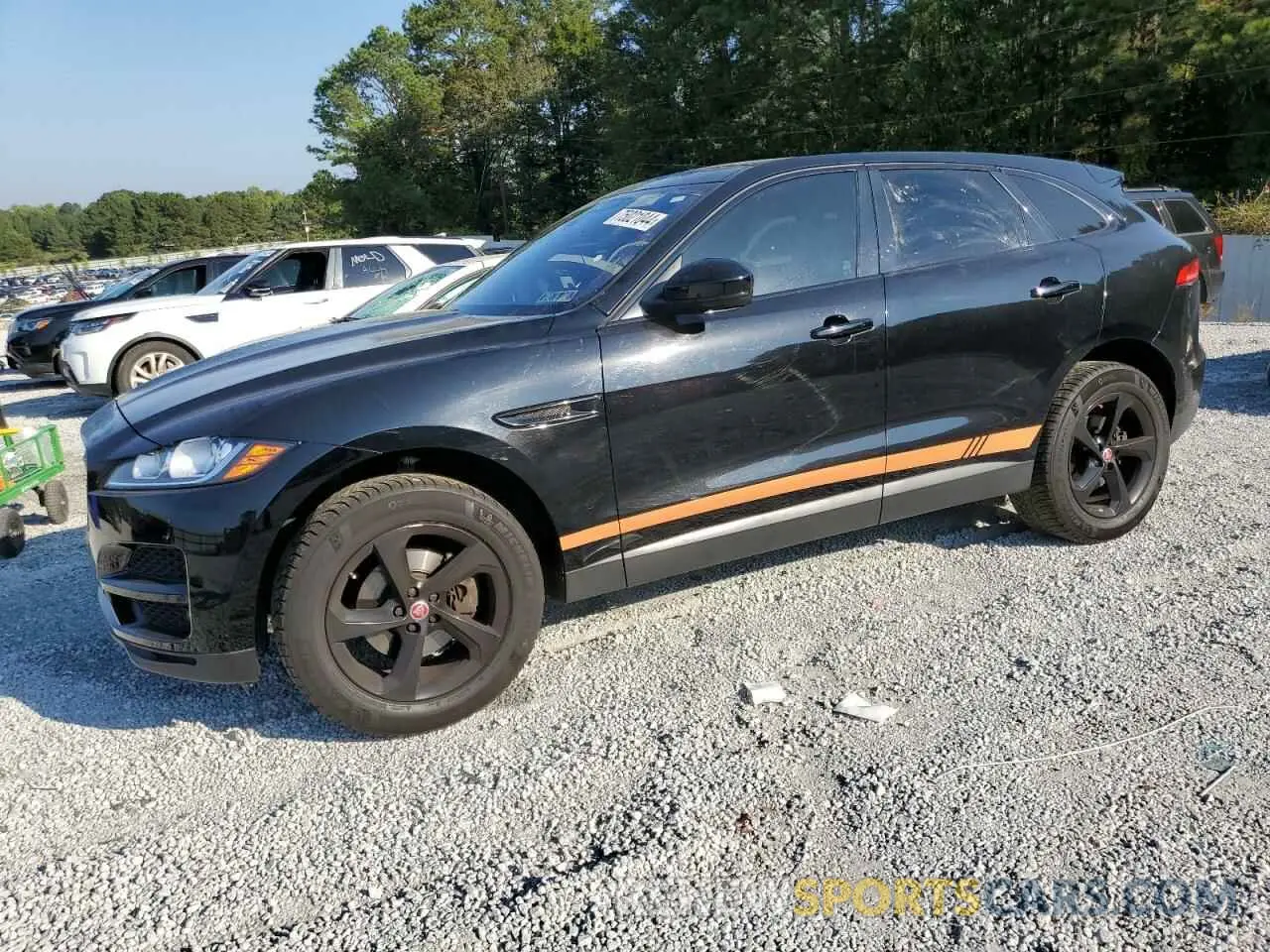 1 fotografías del automóvil dañado SADCJ2FX1KA604975 JAGUAR F-PACE 2019