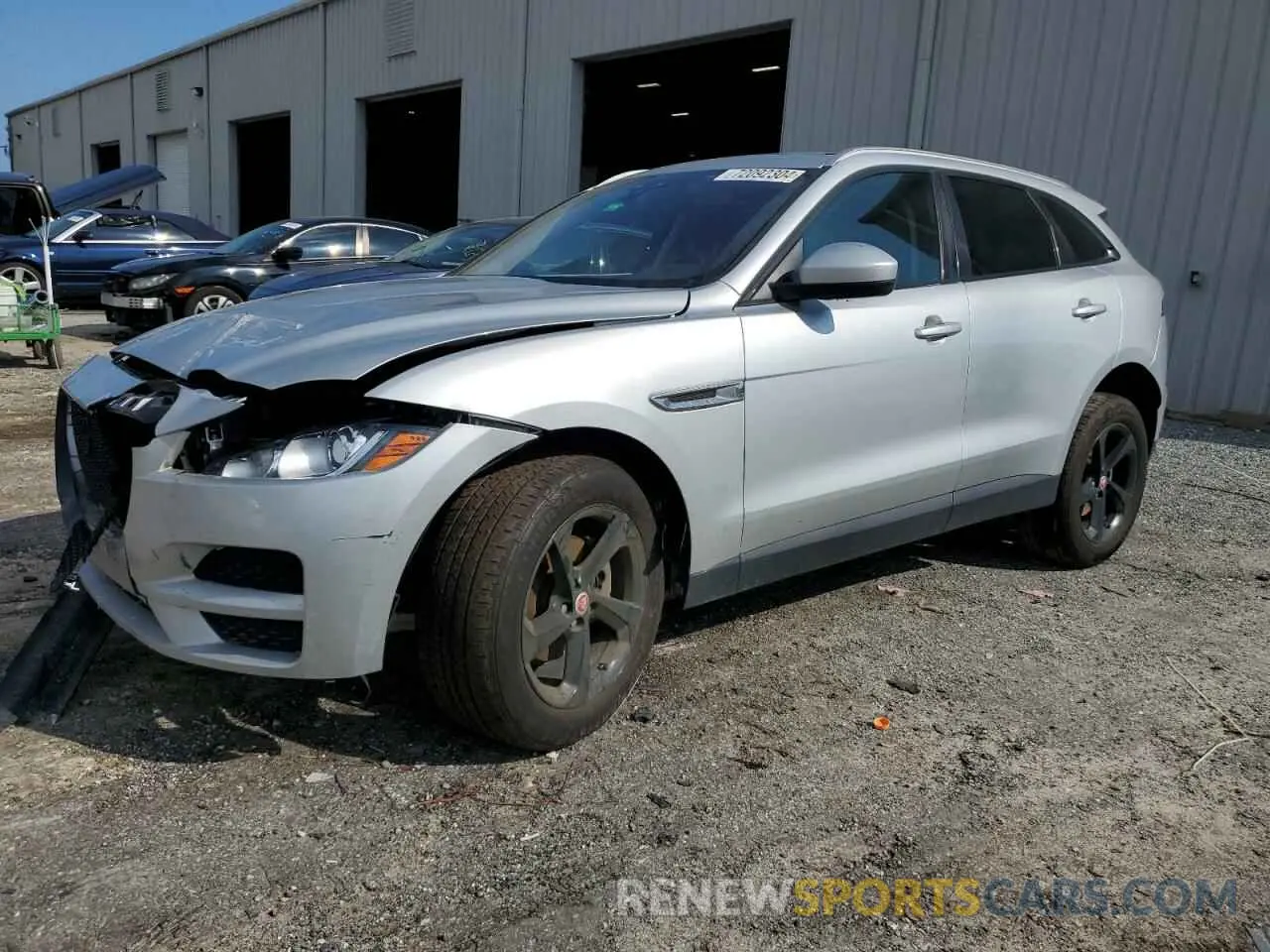 1 fotografías del automóvil dañado SADCJ2FX5KA392064 JAGUAR F-PACE 2019