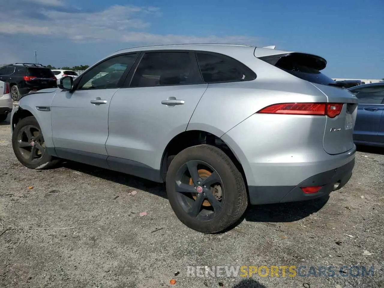 2 fotografías del automóvil dañado SADCJ2FX5KA392064 JAGUAR F-PACE 2019