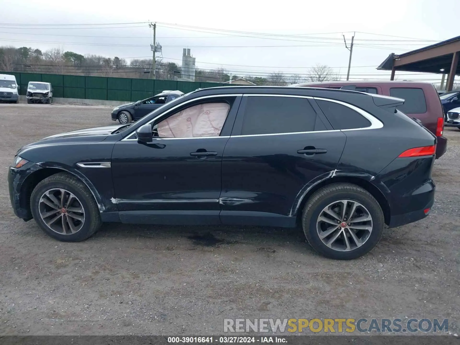 14 fotografías del automóvil dañado SADCJ2FX7KA357008 JAGUAR F-PACE 2019