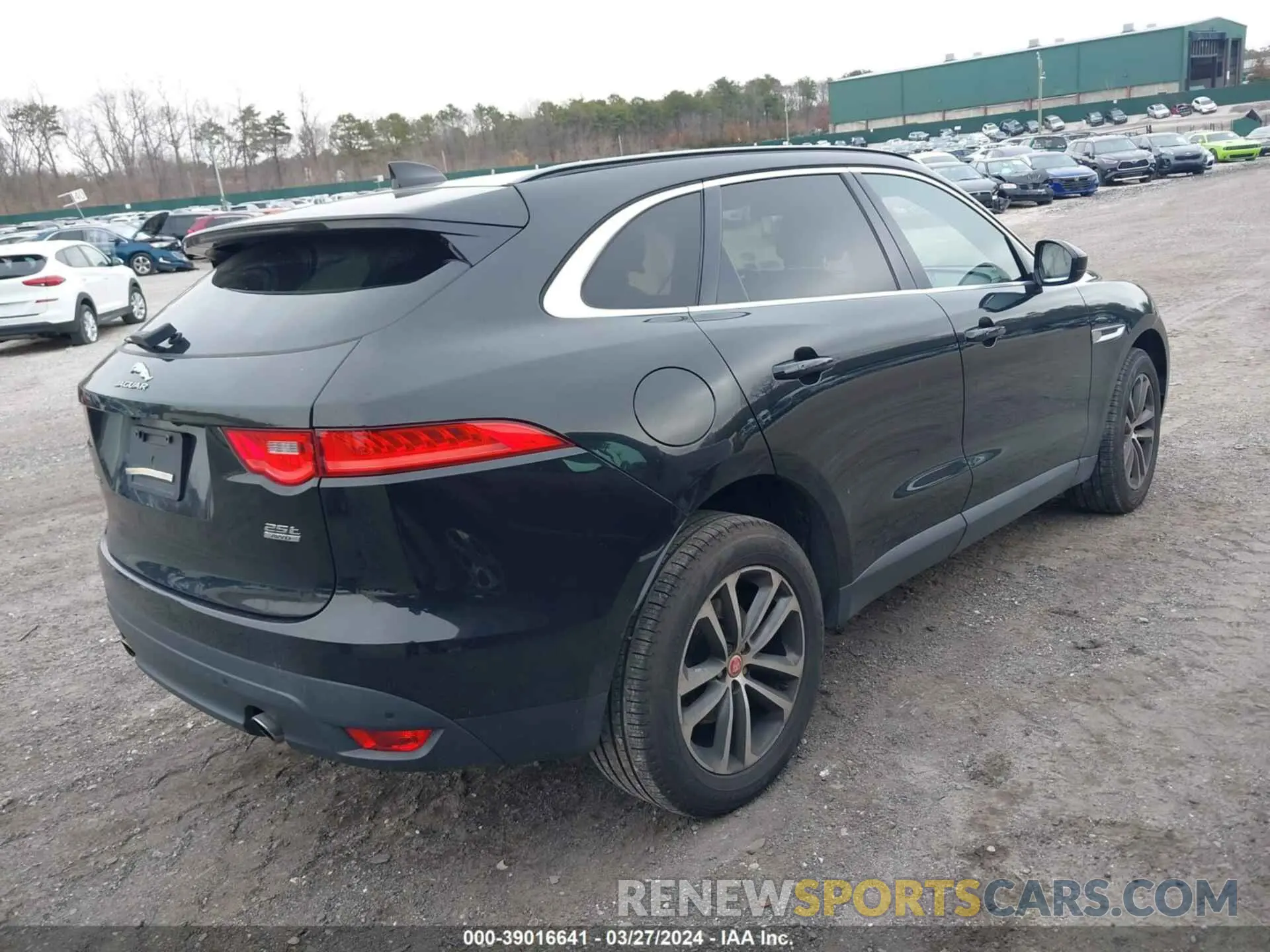 4 fotografías del automóvil dañado SADCJ2FX7KA357008 JAGUAR F-PACE 2019