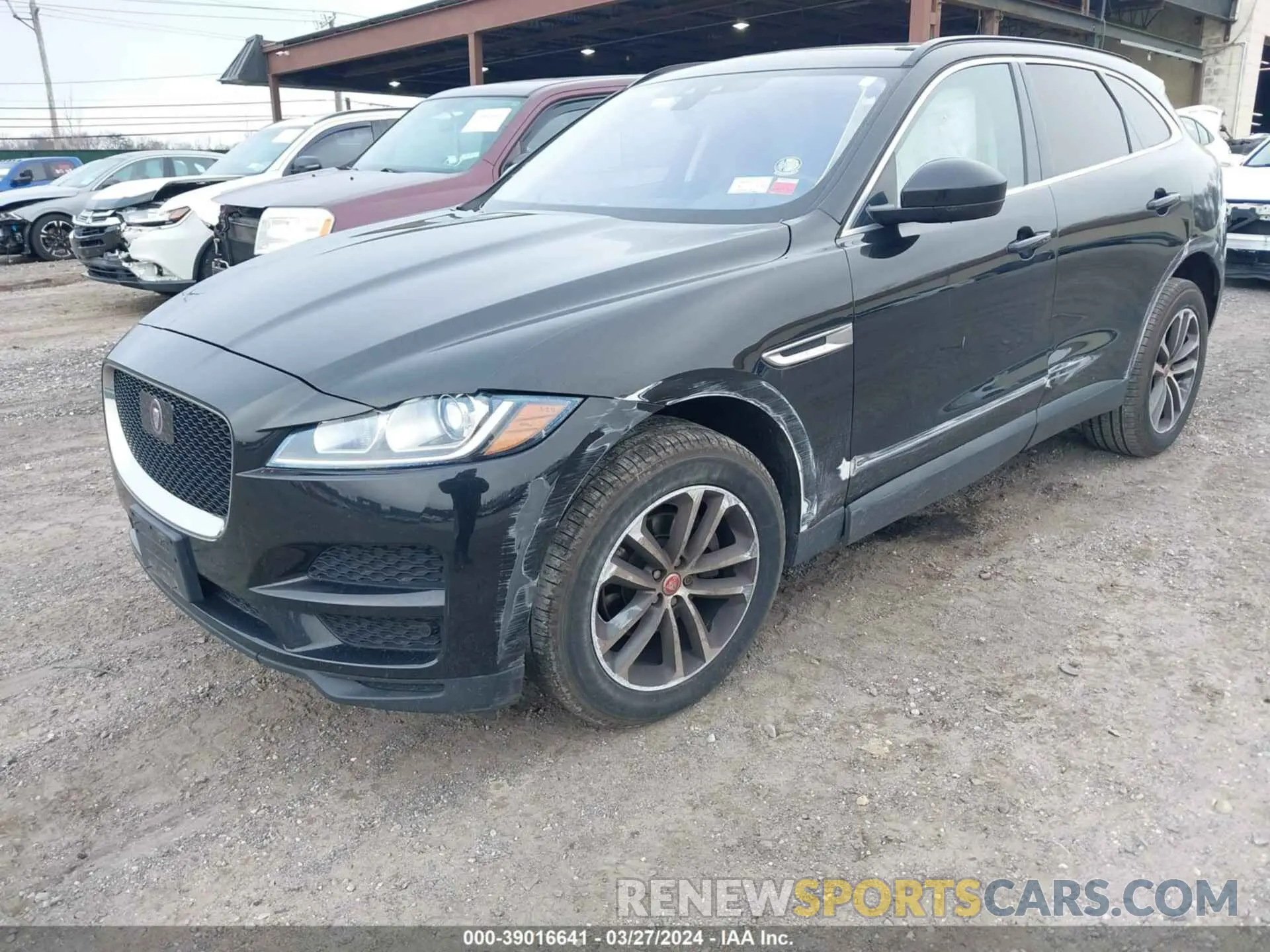 6 fotografías del automóvil dañado SADCJ2FX7KA357008 JAGUAR F-PACE 2019
