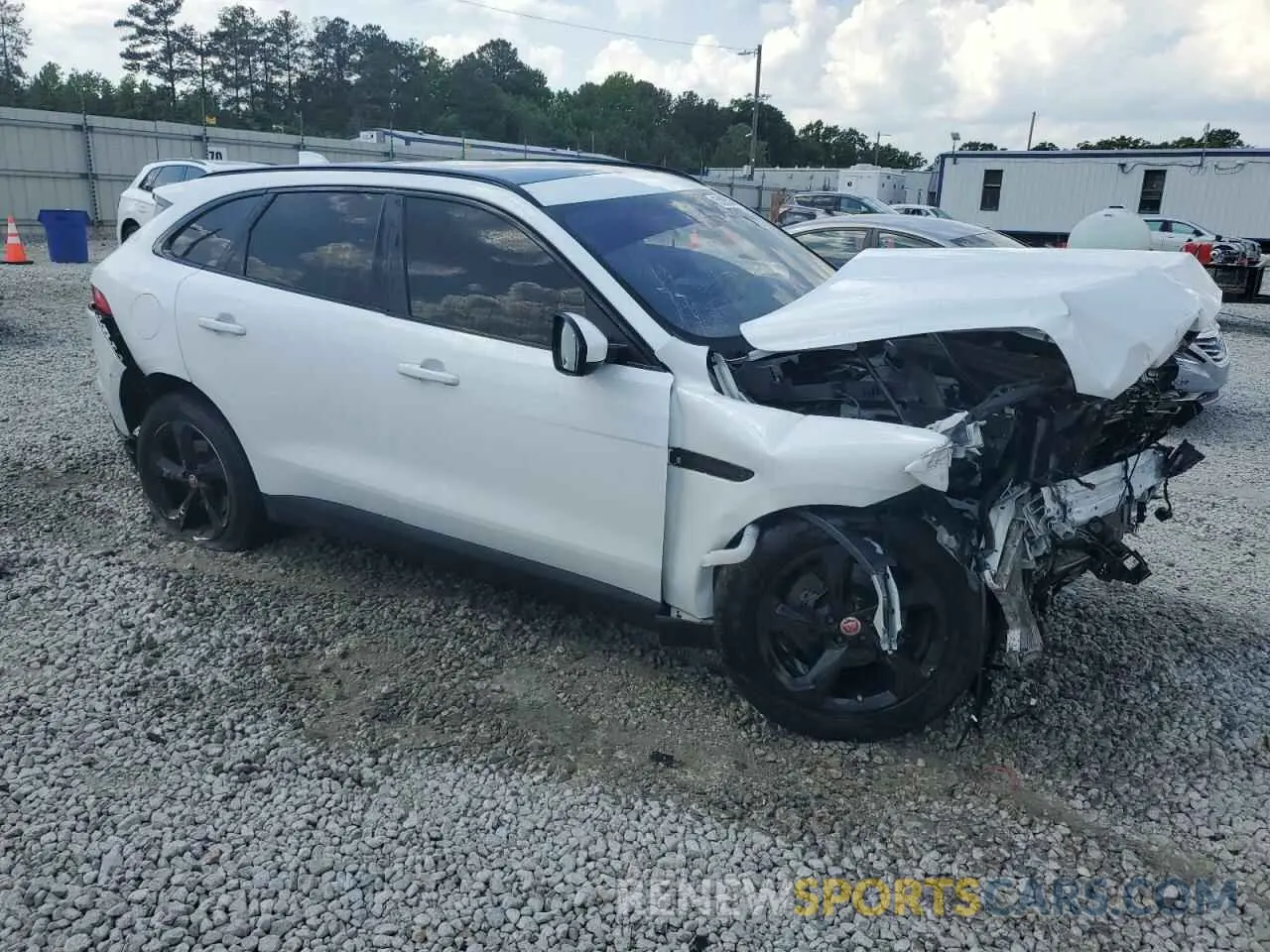 4 fotografías del automóvil dañado SADCJ2FX7KA616516 JAGUAR F-PACE 2019