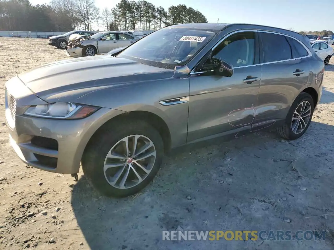 1 fotografías del automóvil dañado SADCJ2FX8KA361424 JAGUAR F-PACE 2019