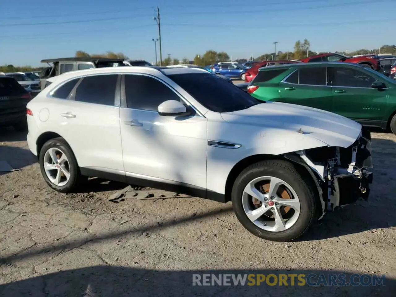 4 fotografías del automóvil dañado SADCJ2FX8KA363187 JAGUAR F-PACE 2019