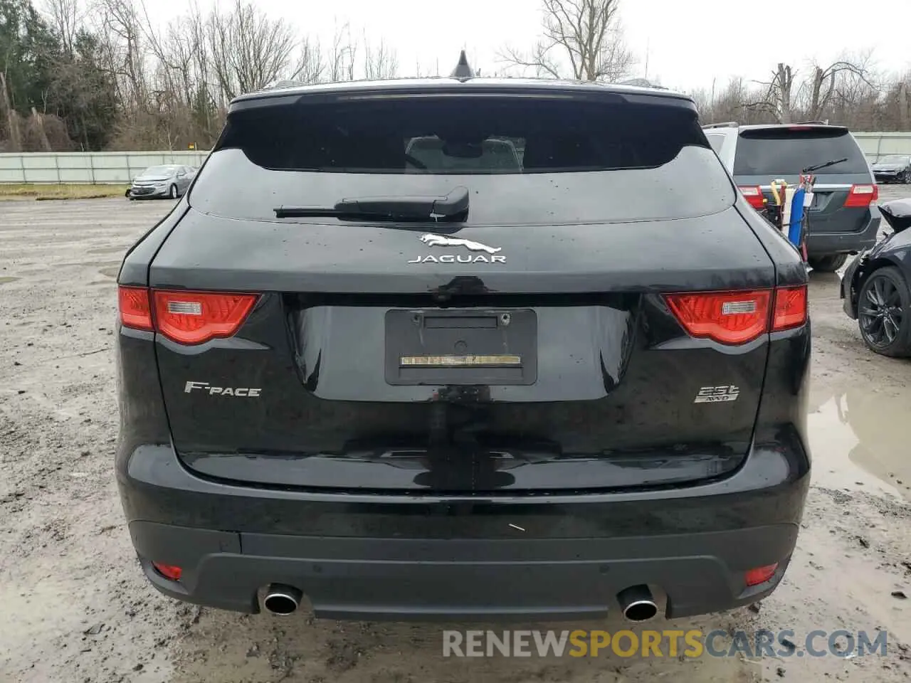 6 fotografías del automóvil dañado SADCJ2FXXKA367127 JAGUAR F-PACE 2019
