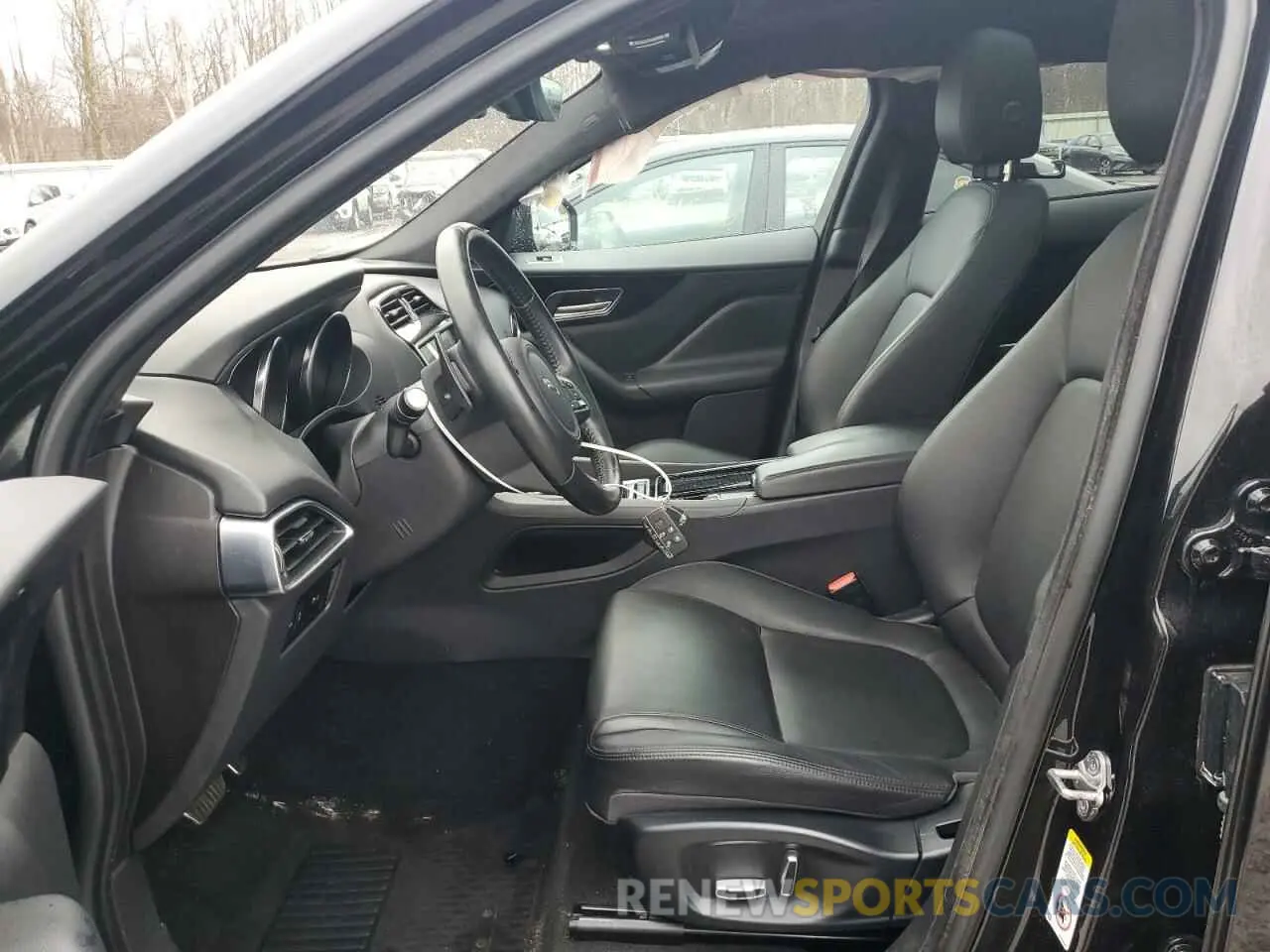7 fotografías del automóvil dañado SADCJ2FXXKA367127 JAGUAR F-PACE 2019