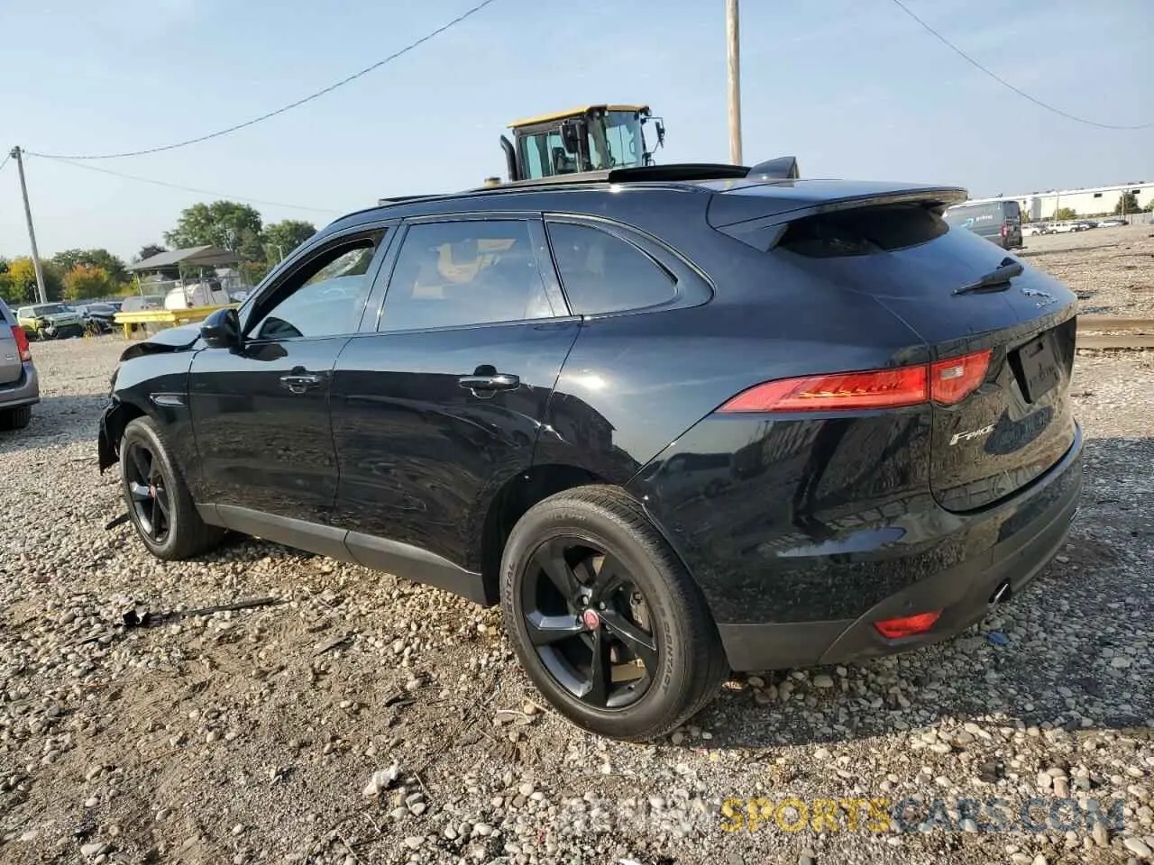2 fotografías del automóvil dañado SADCJ2FXXKA394456 JAGUAR F-PACE 2019