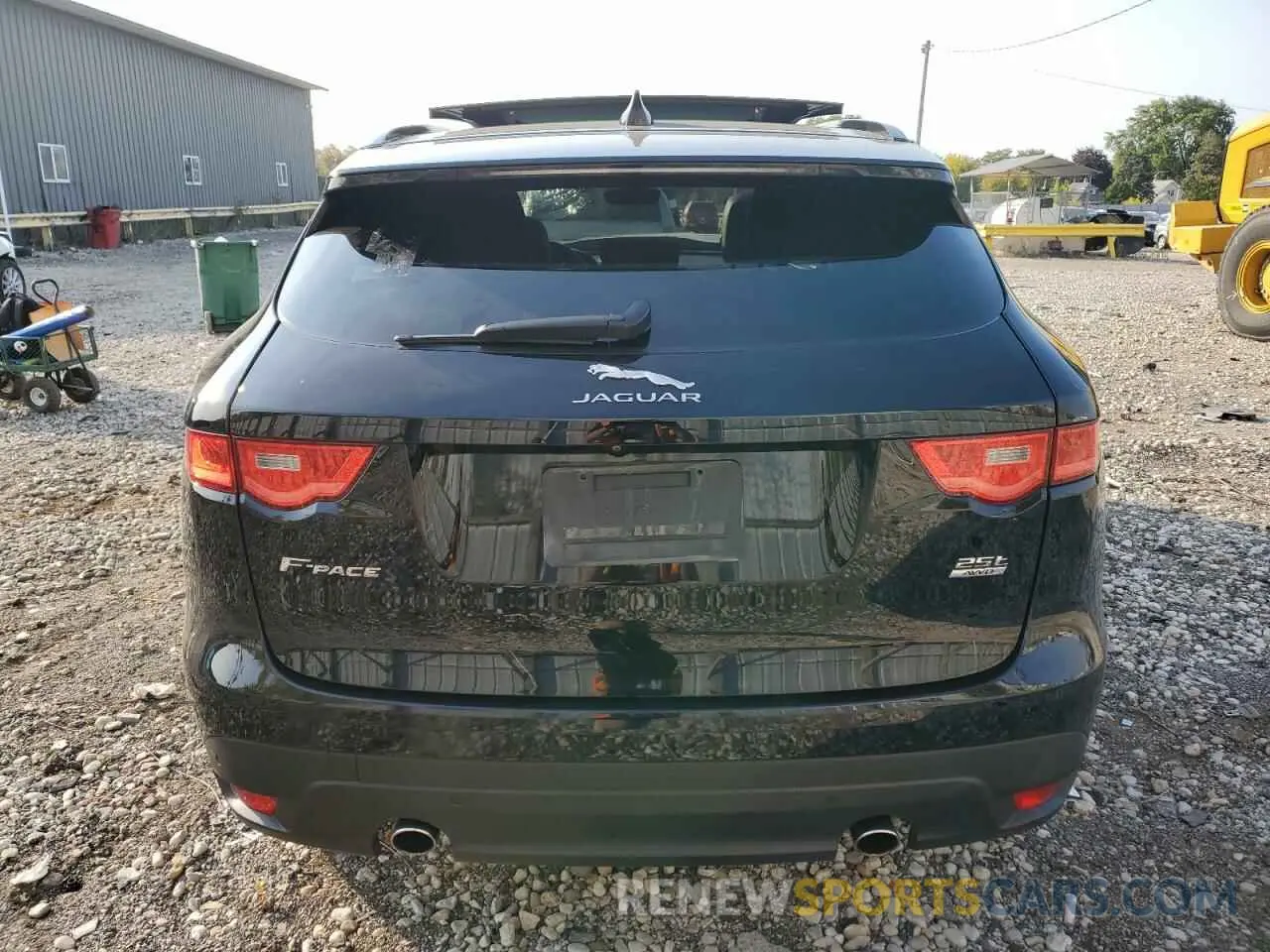 6 fotografías del automóvil dañado SADCJ2FXXKA394456 JAGUAR F-PACE 2019